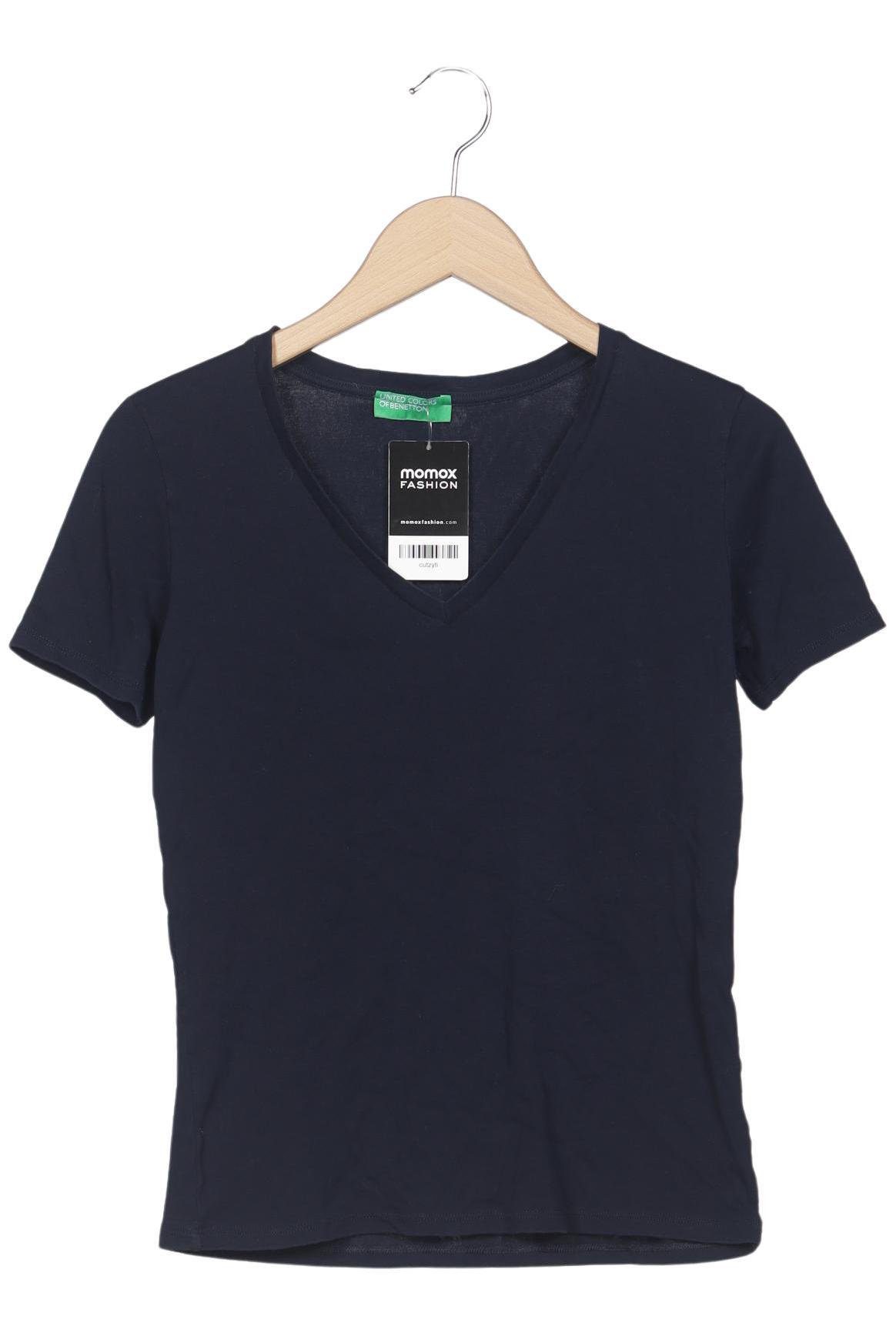 

United Colors OF Benetton Damen T-Shirt, marineblau, Gr. 36