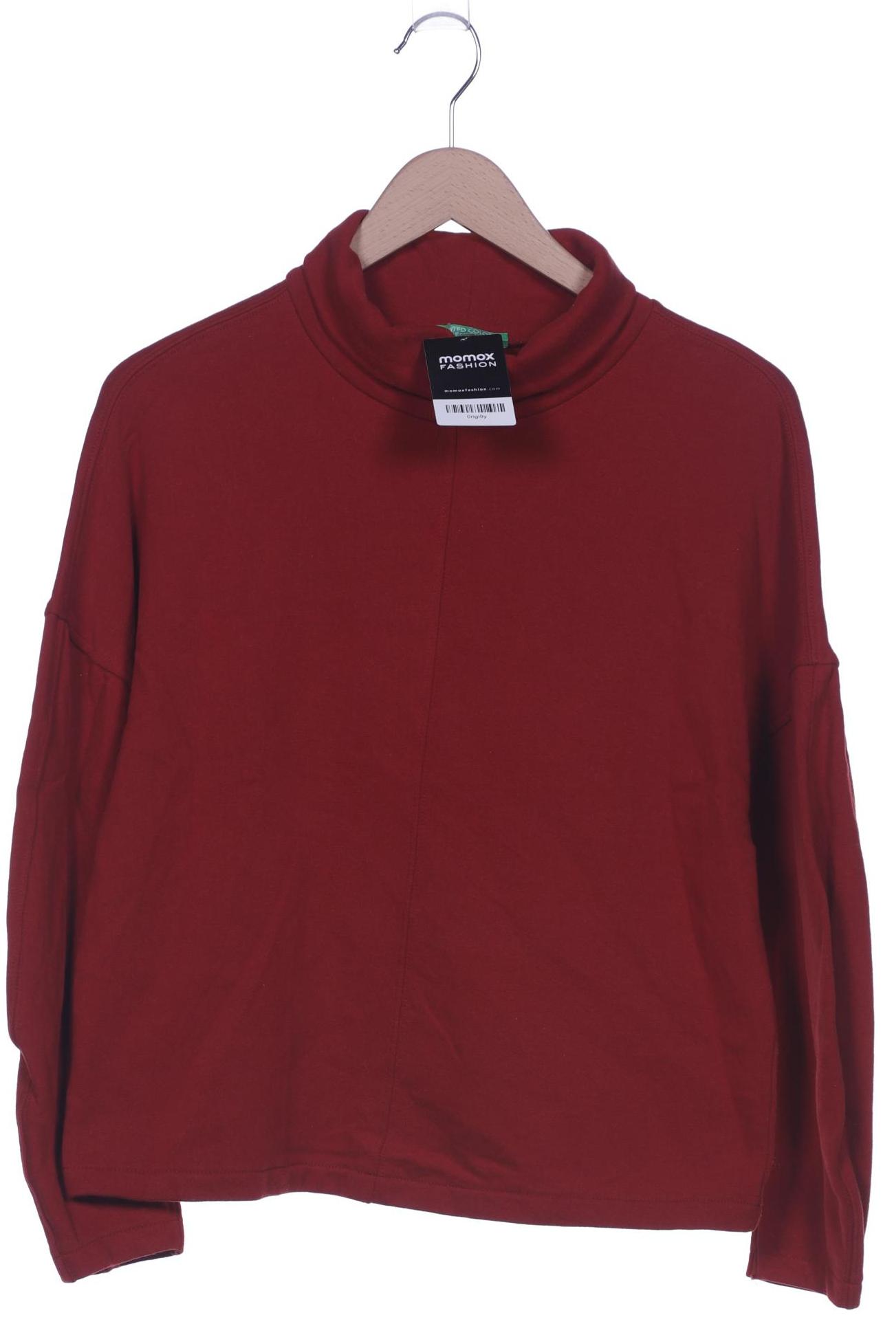 

United Colors OF Benetton Damen Sweatshirt, rot, Gr. 36