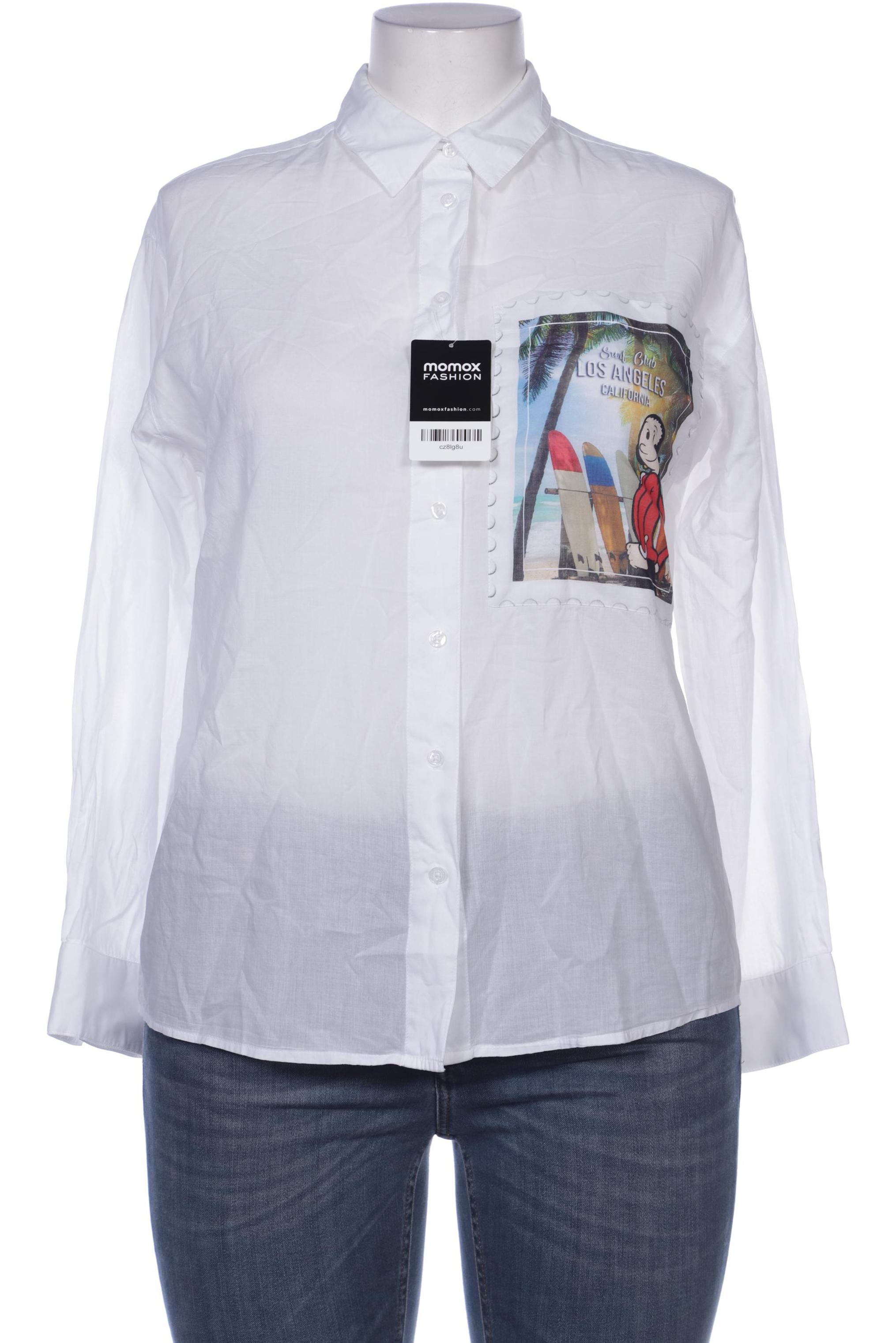 

United Colors OF Benetton Damen Bluse, weiß, Gr. 42