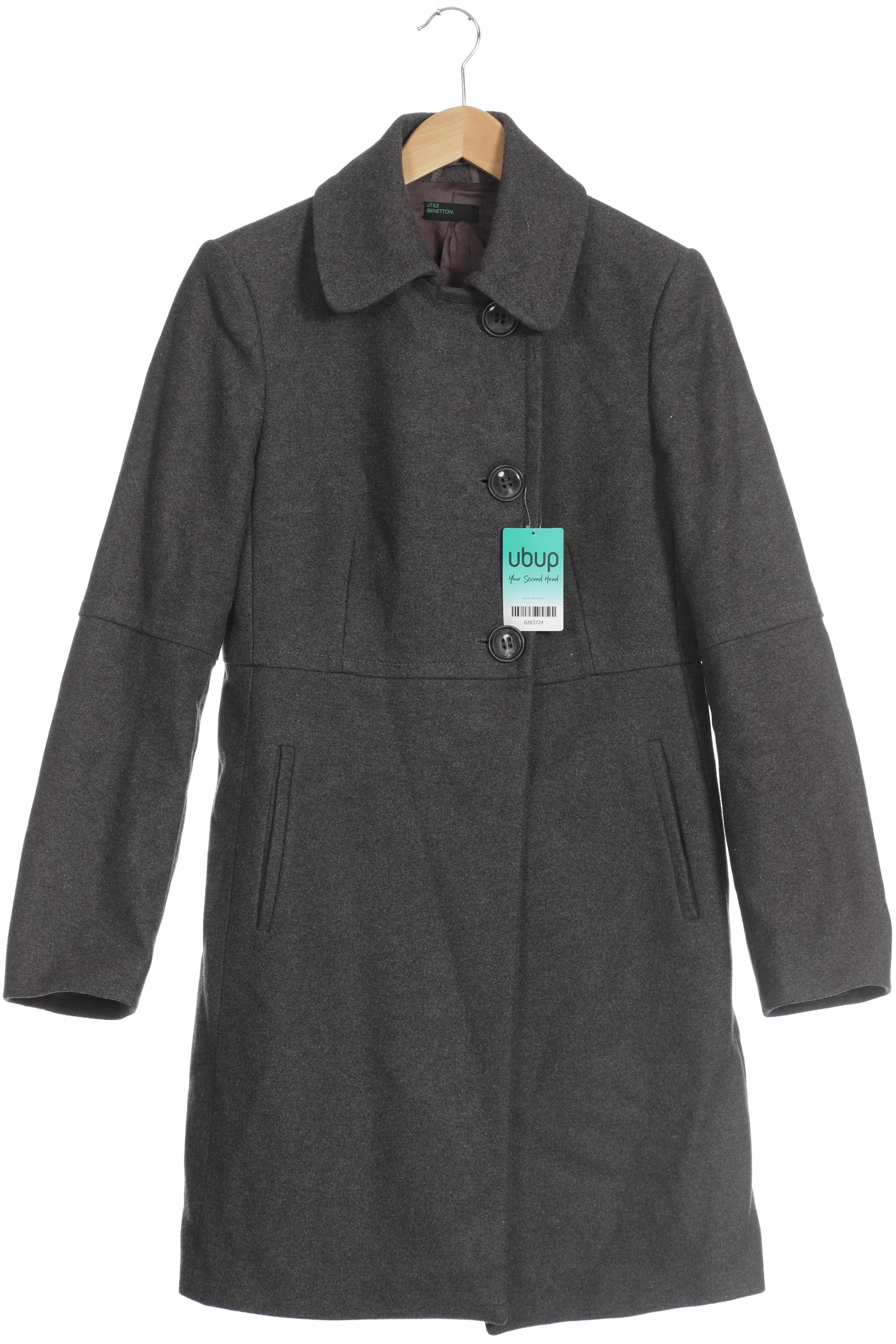 

United Colors OF Benetton Damen Mantel, grau, Gr. 42
