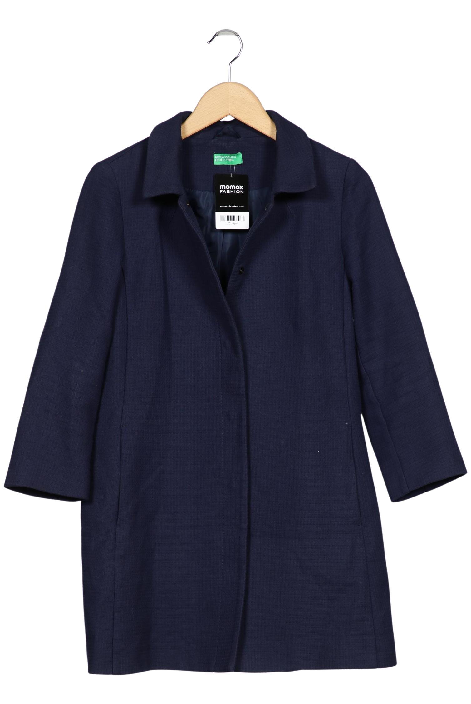 

United Colors OF Benetton Damen Mantel, marineblau, Gr. 34
