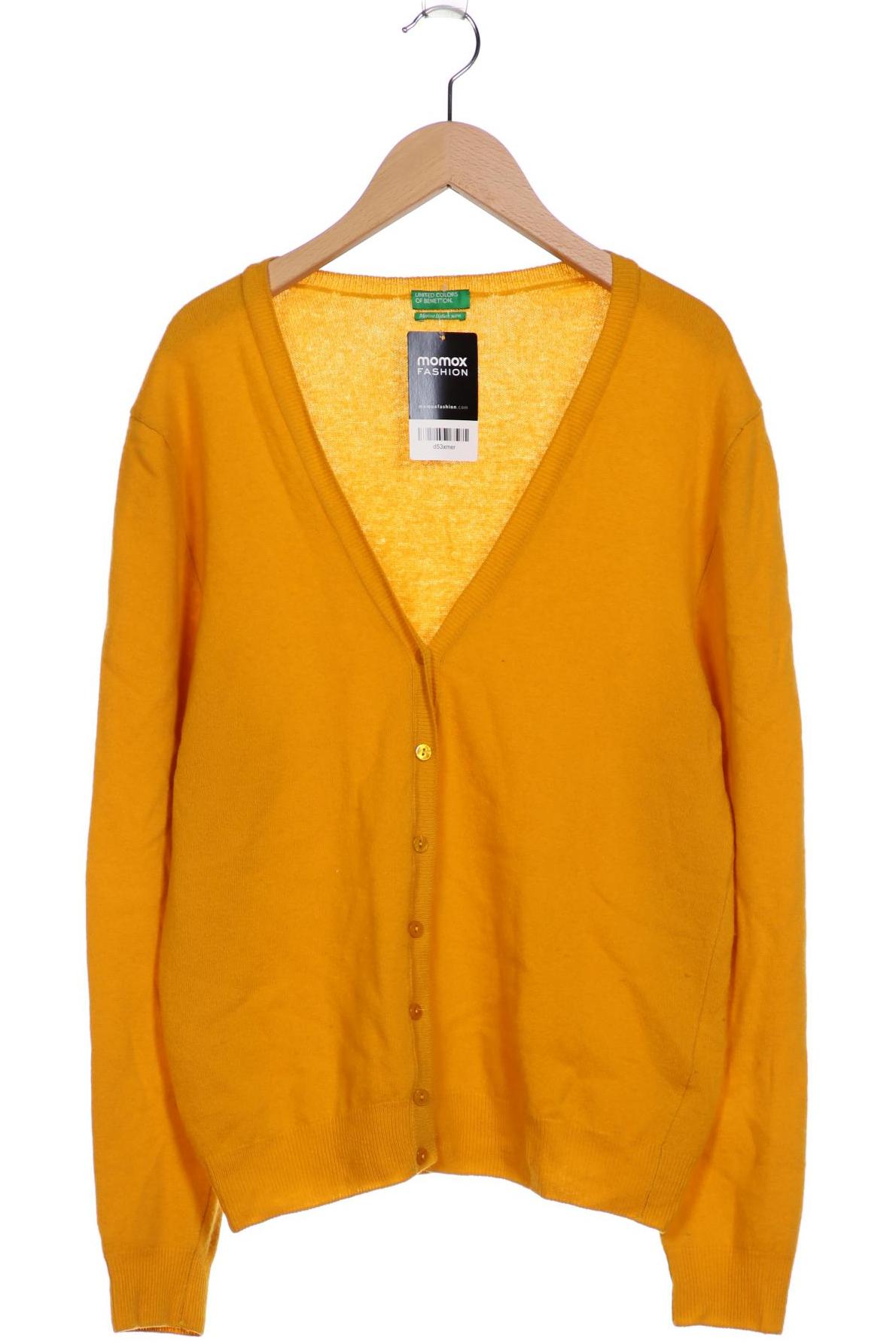 

United Colors OF Benetton Damen Strickjacke, orange, Gr. 42