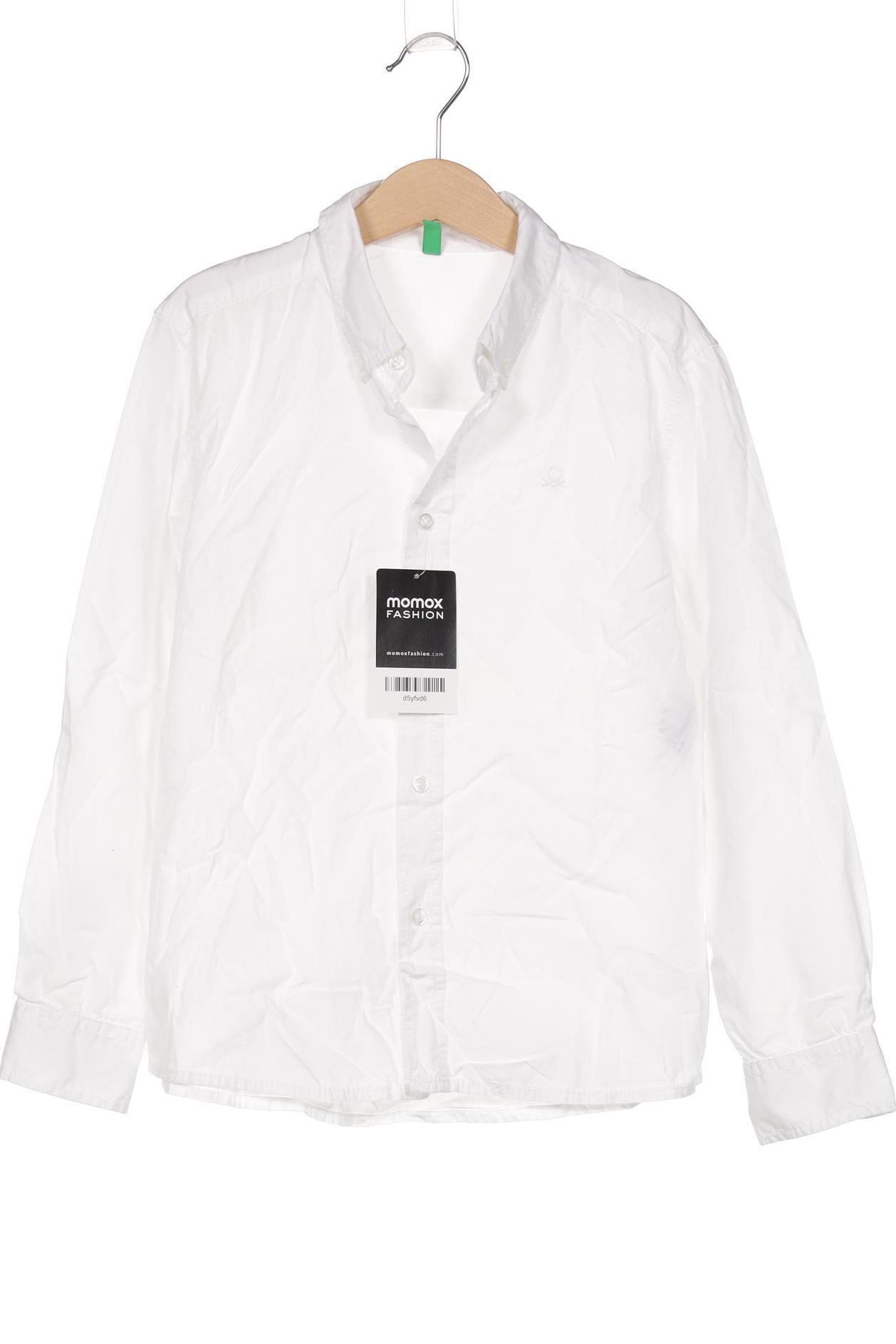 

United Colors OF Benetton Herren Hemd, weiß, Gr. 128