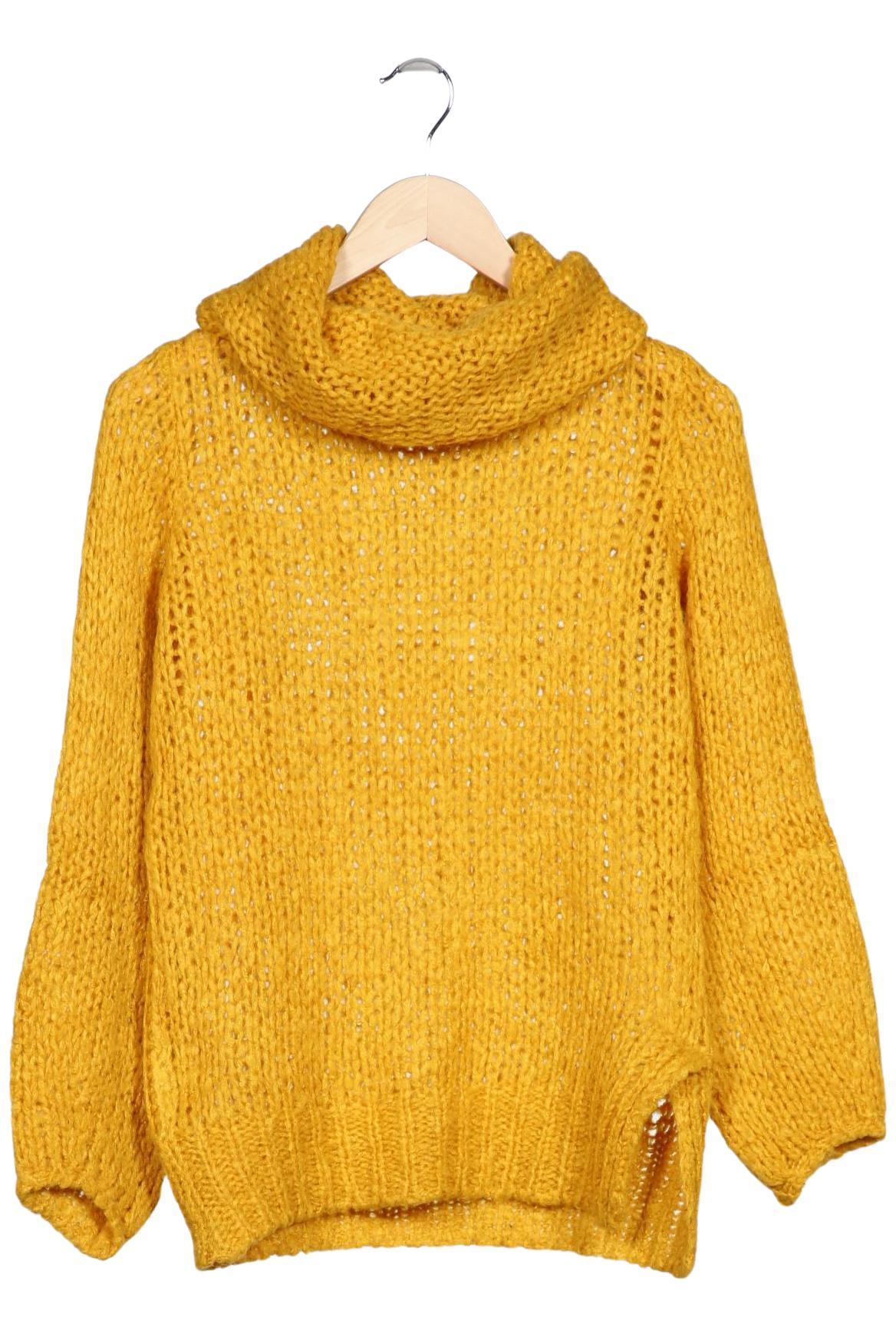 

United Colors OF Benetton Damen Pullover, gelb, Gr. 36