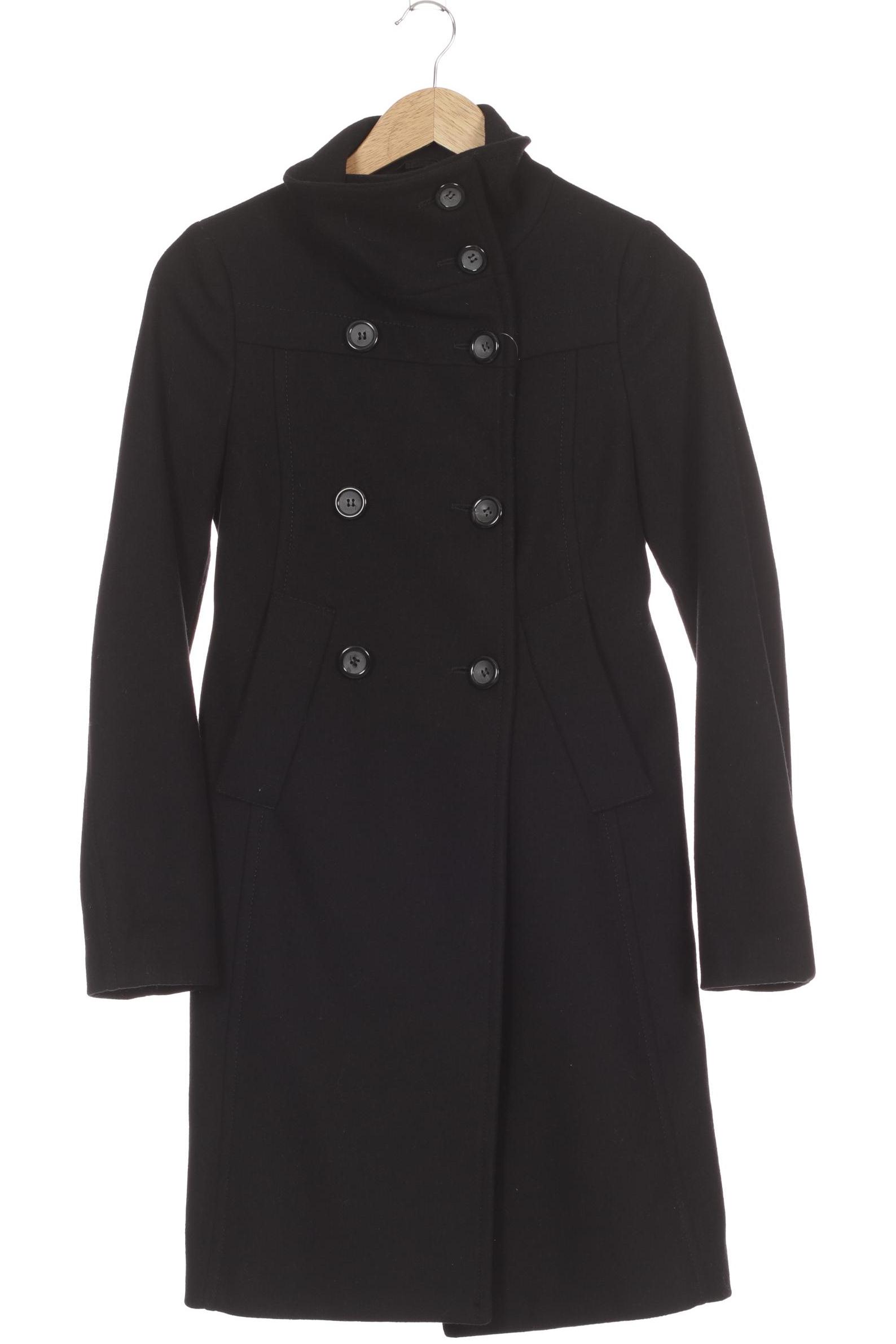 

United Colors OF Benetton Damen Mantel, schwarz, Gr. 36
