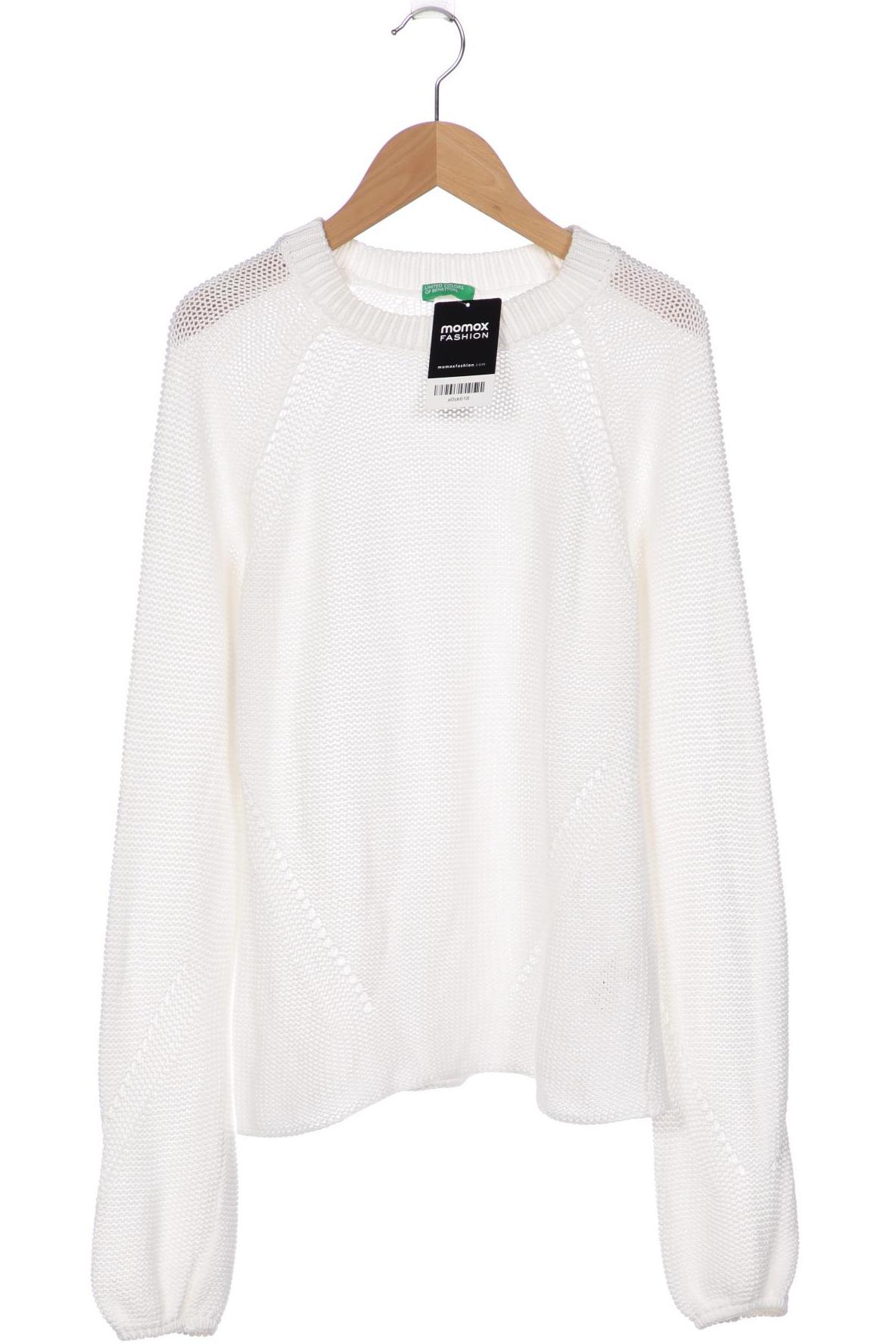 

United Colors OF Benetton Damen Pullover, weiß, Gr. 34