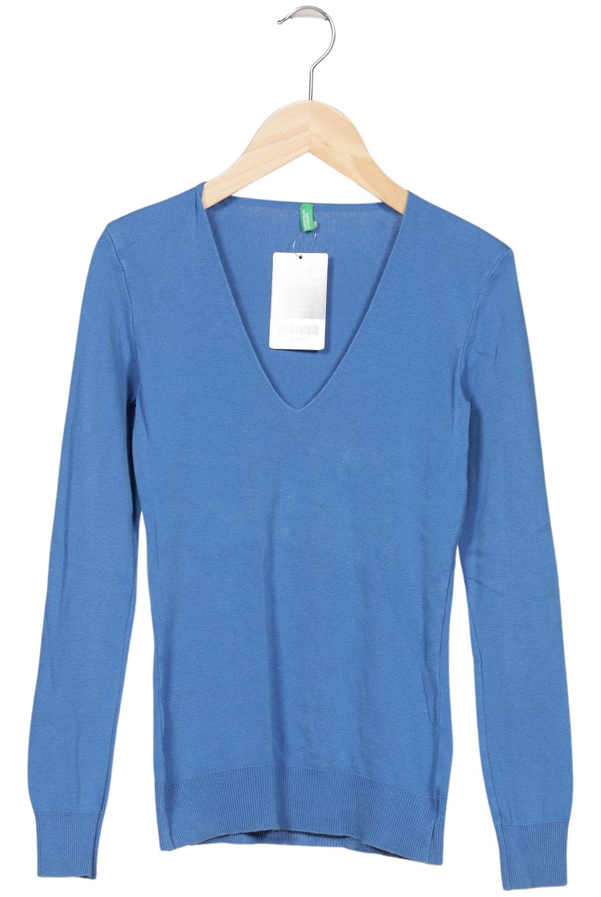 

United Colors OF Benetton Damen Pullover, blau, Gr. 34