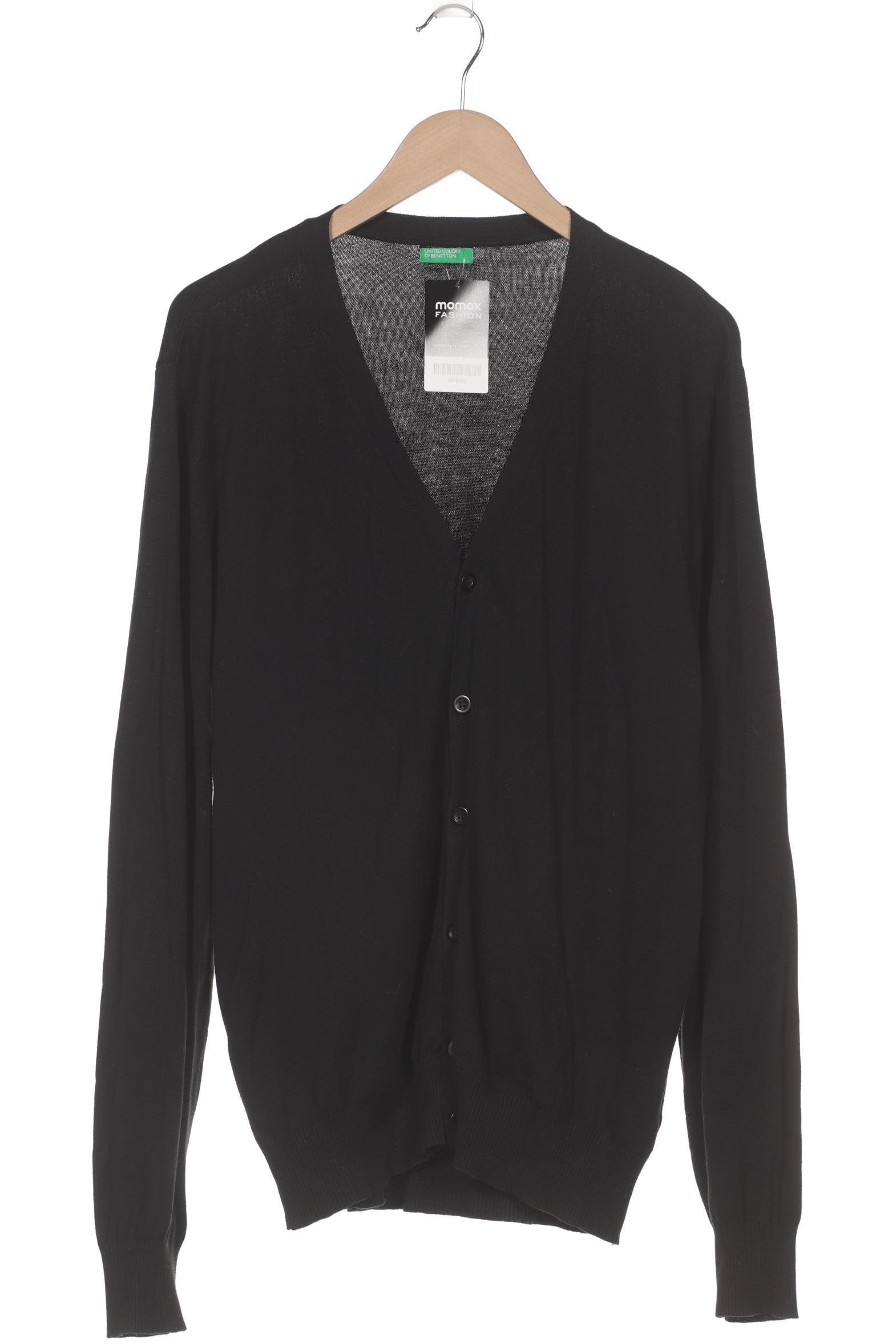 

United Colors OF Benetton Herren Strickjacke, schwarz, Gr. 54