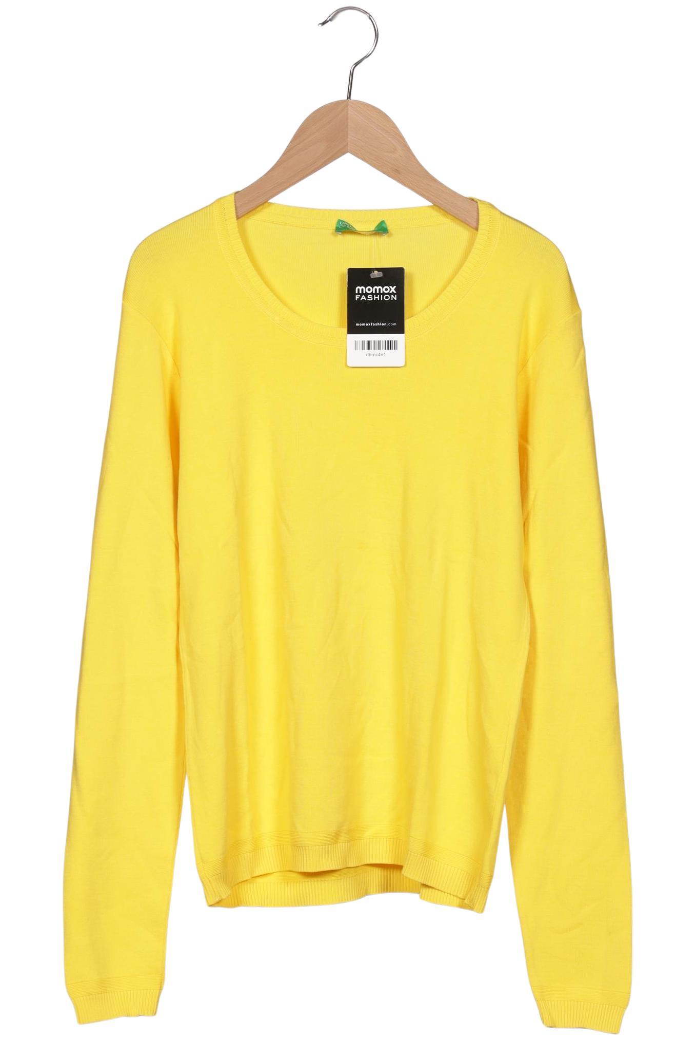 

United Colors OF Benetton Damen Pullover, gelb, Gr. 42
