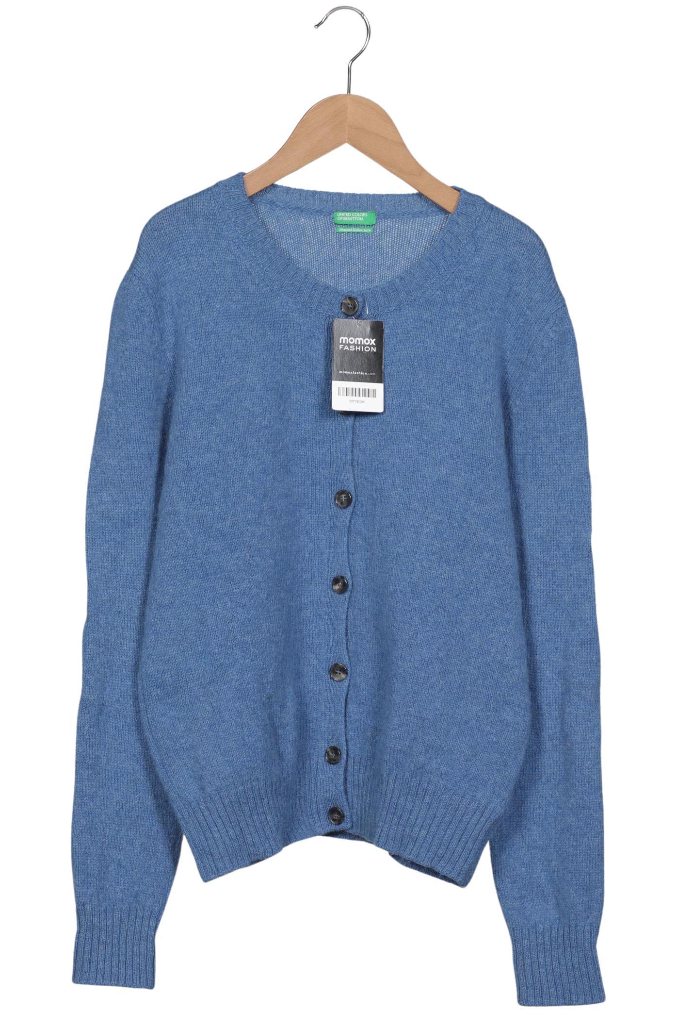 

United Colors OF Benetton Damen Strickjacke, blau, Gr. 42