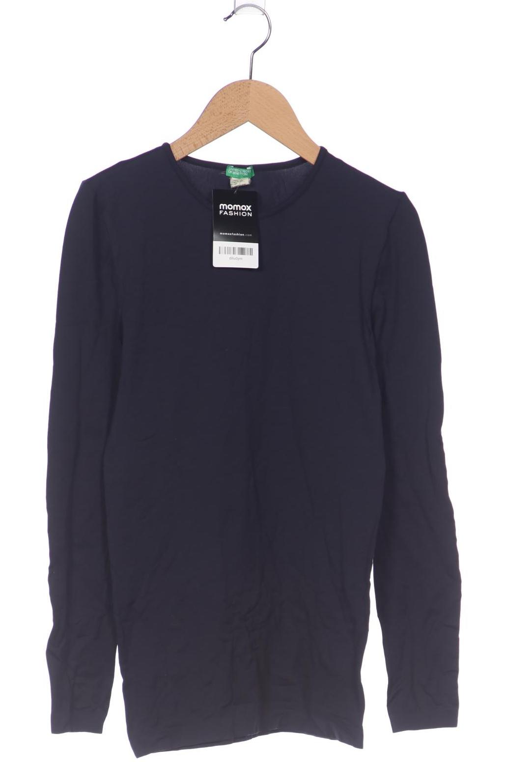 

United Colors OF Benetton Damen Langarmshirt, marineblau, Gr. uni