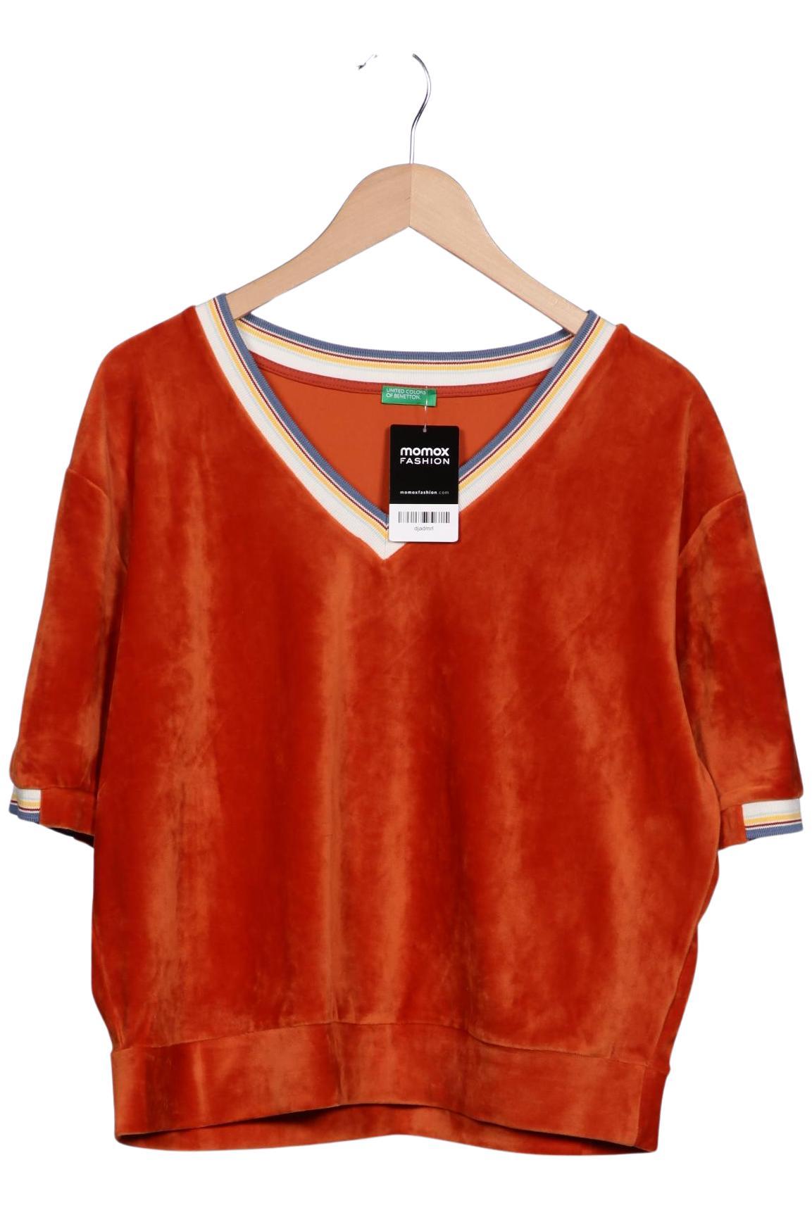 

United Colors OF Benetton Damen Sweatshirt, orange, Gr. 38