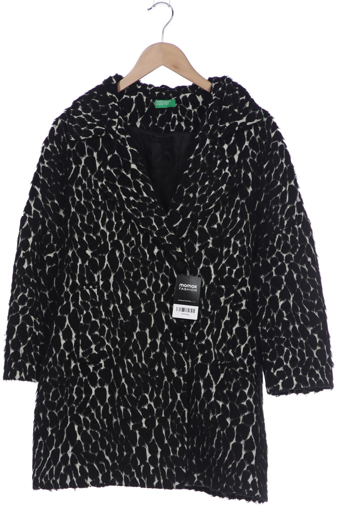 

United Colors OF Benetton Damen Mantel, schwarz, Gr. 34