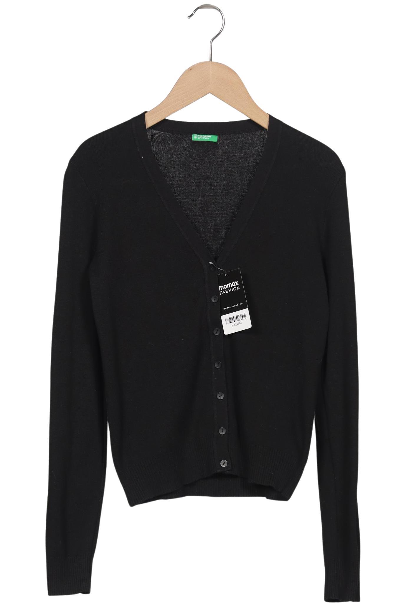 

United Colors OF Benetton Damen Strickjacke, schwarz, Gr. 36