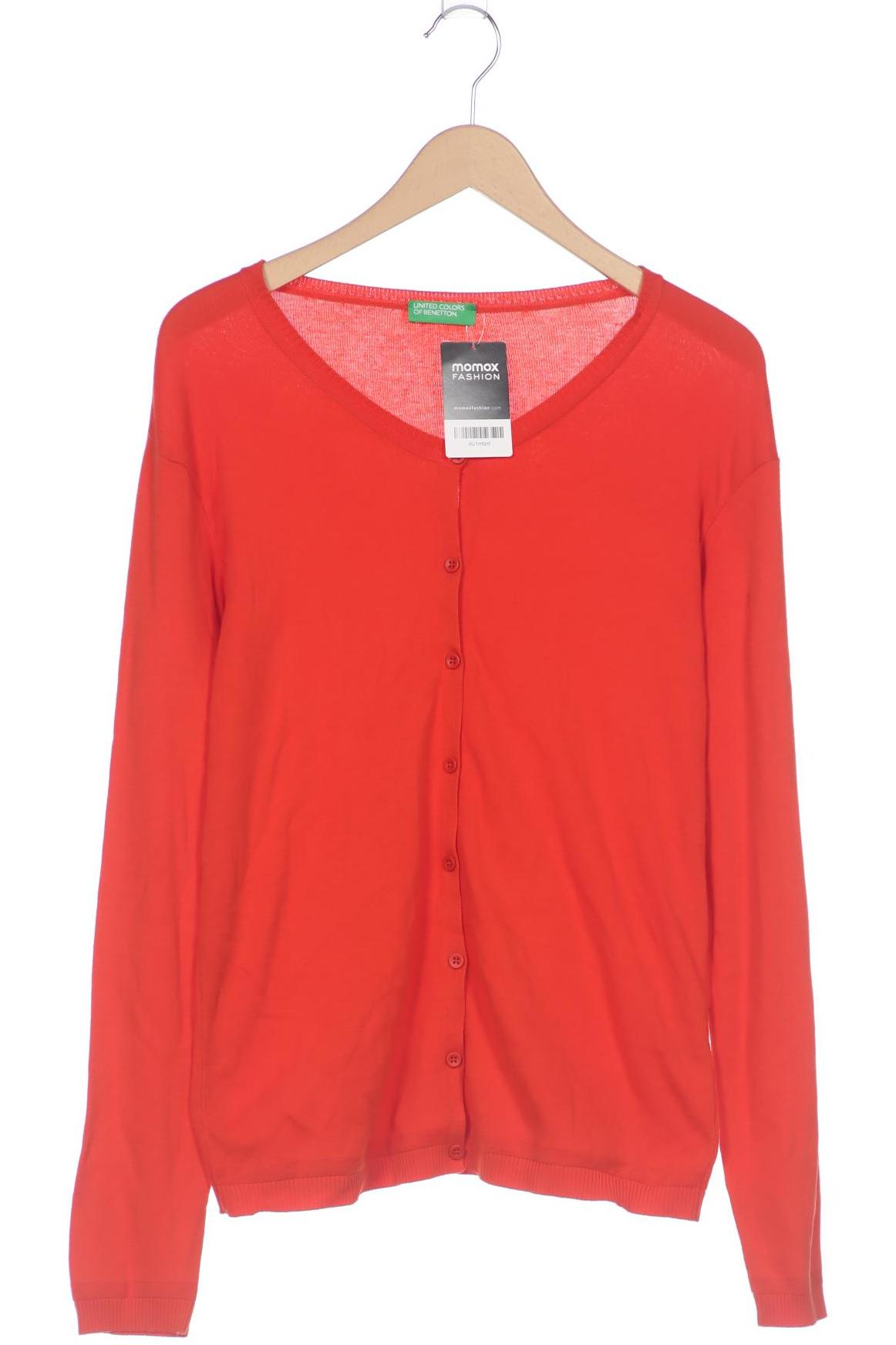 

United Colors OF Benetton Damen Strickjacke, orange, Gr. 44