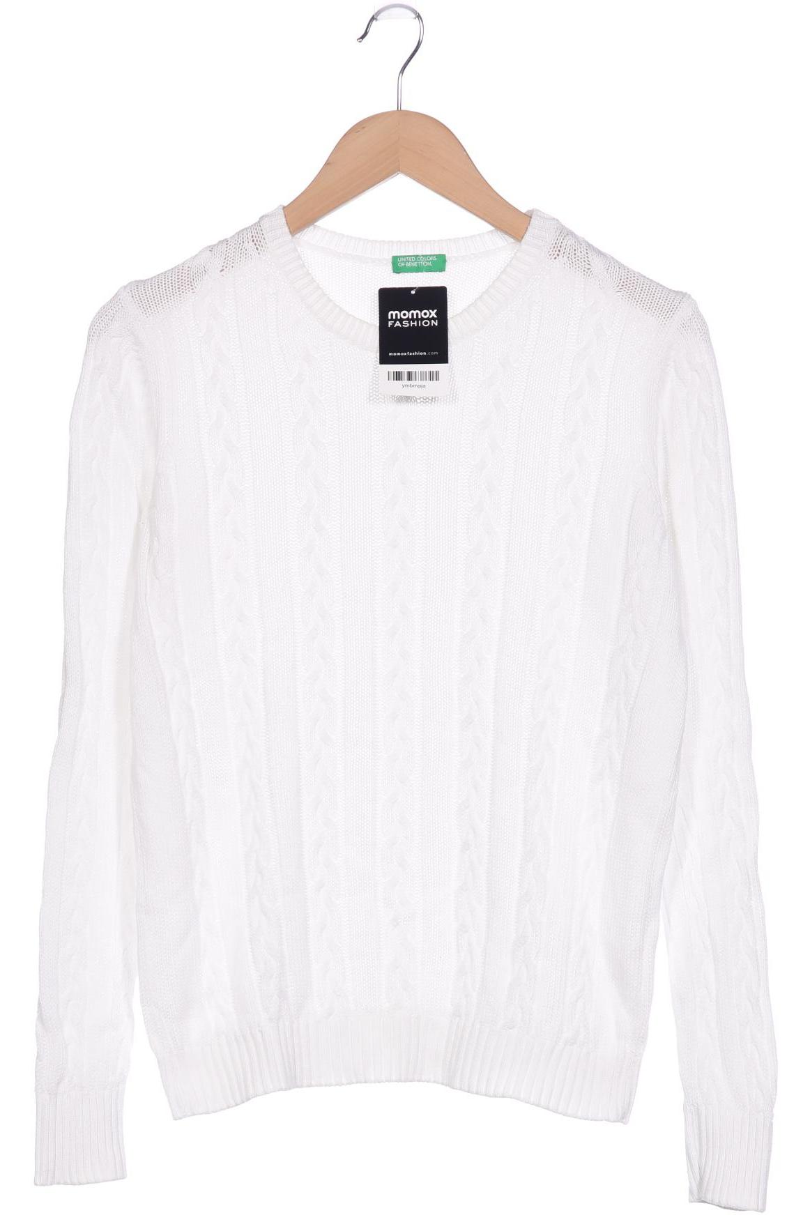 

United Colors OF Benetton Damen Pullover, weiß, Gr. 38