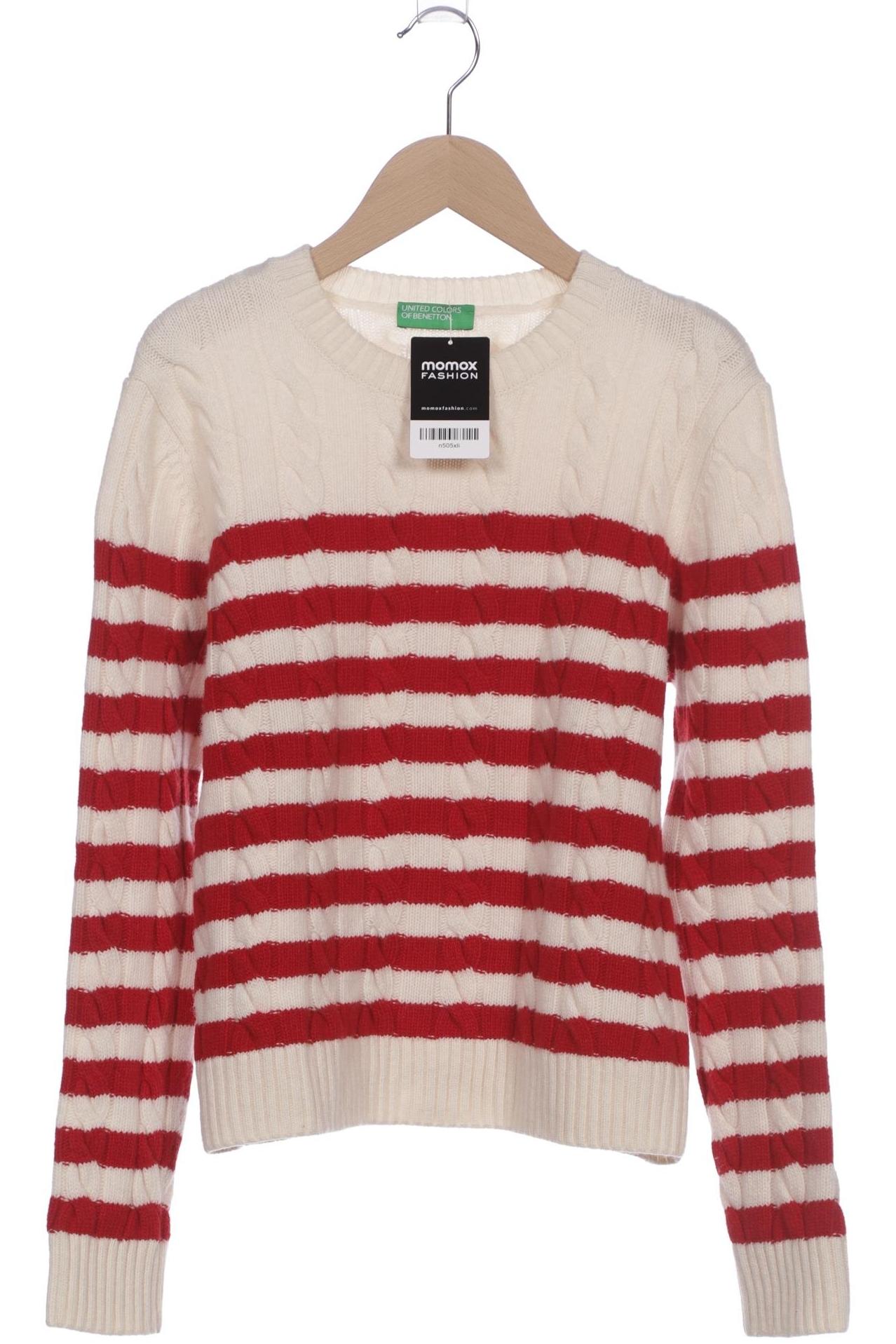 

United Colors OF Benetton Damen Pullover, weiß, Gr. 36