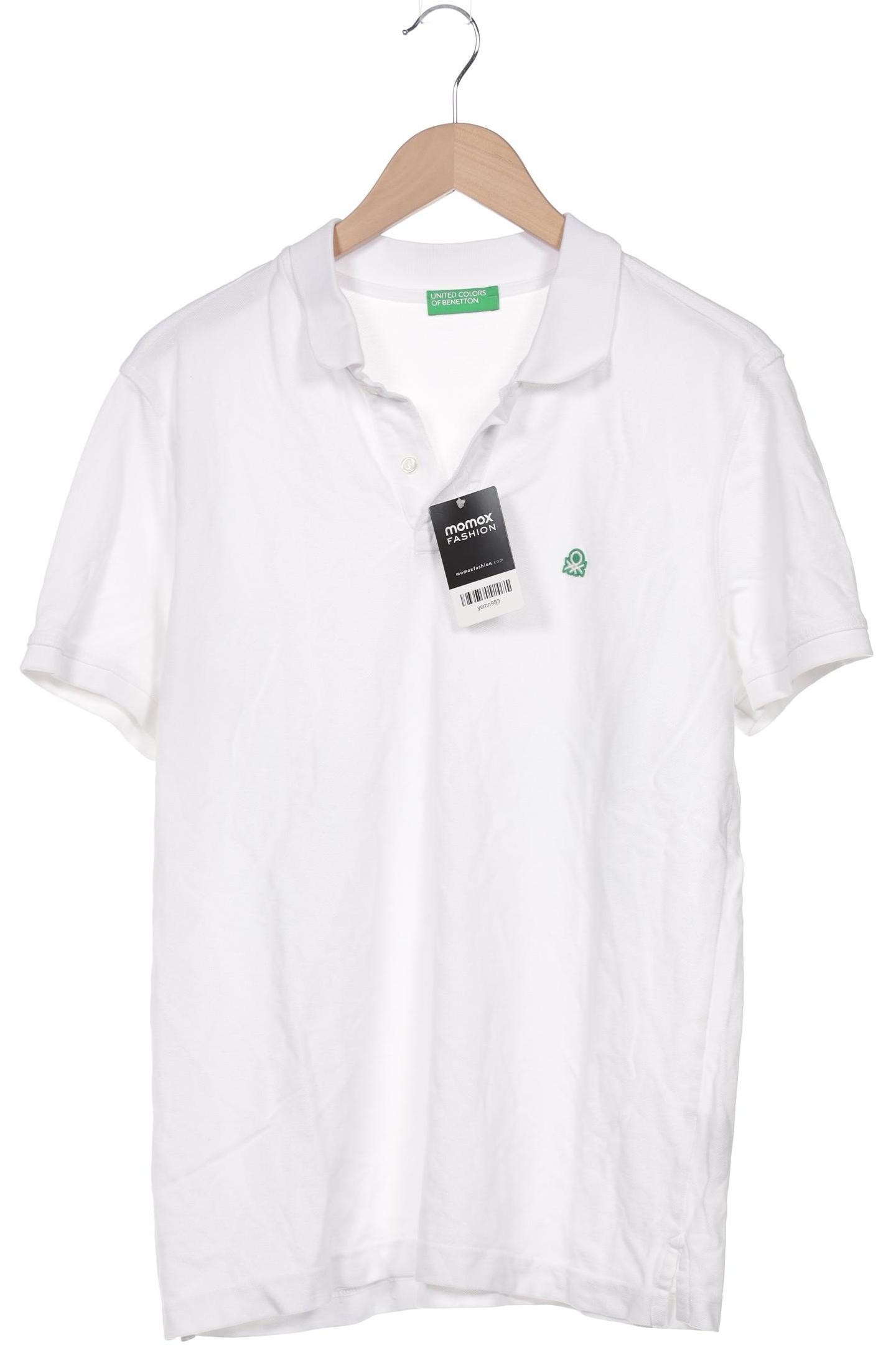 

United Colors OF Benetton Herren Poloshirt, weiß, Gr. 52