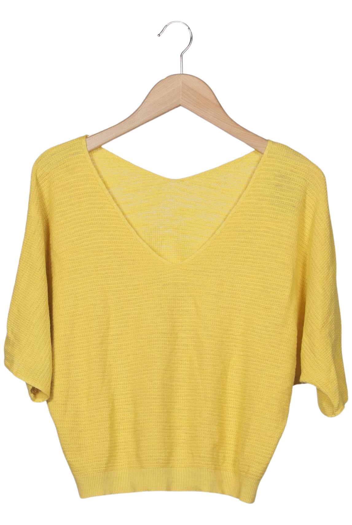 

United Colors OF Benetton Damen Pullover, gelb, Gr. 34