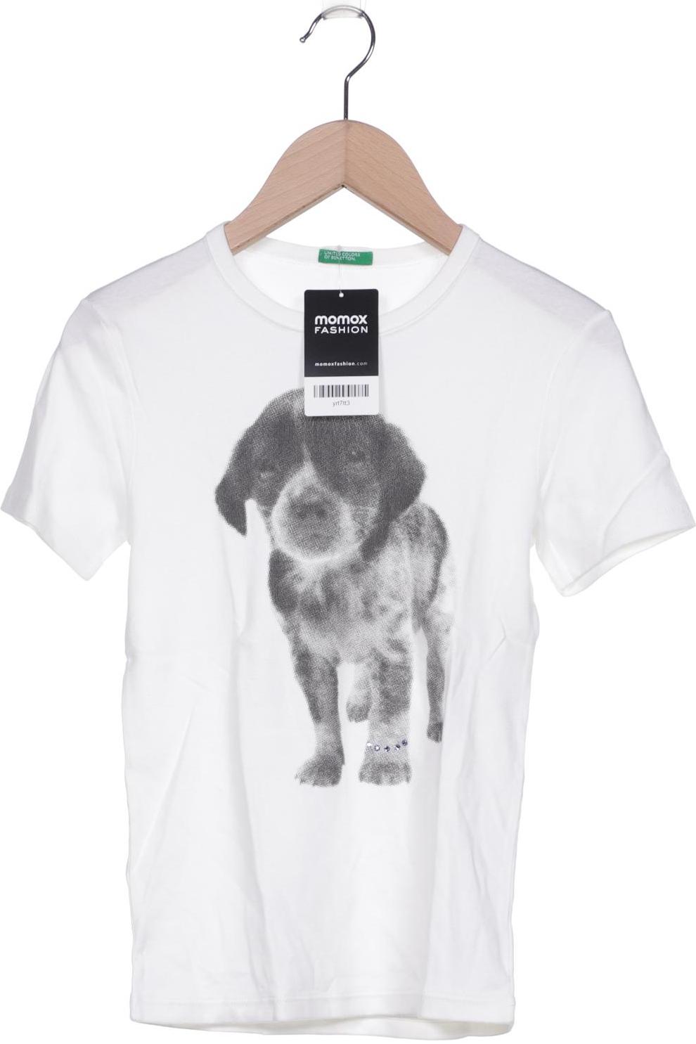 

UNITED COLORS OF BENETTON Damen T-Shirt, cremeweiß