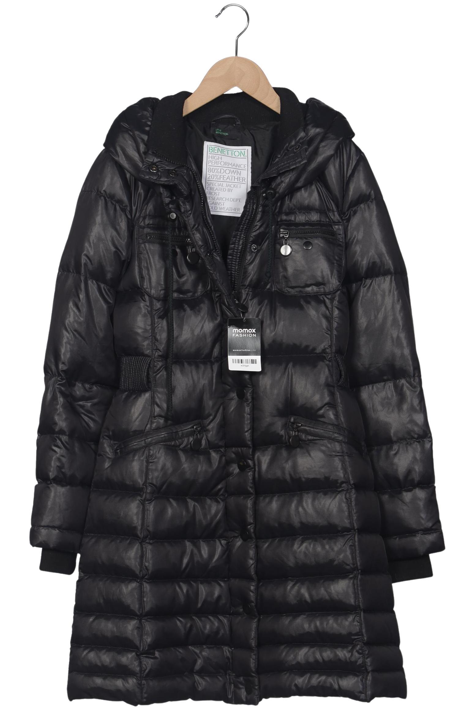 

United Colors OF Benetton Damen Mantel, schwarz, Gr. 36