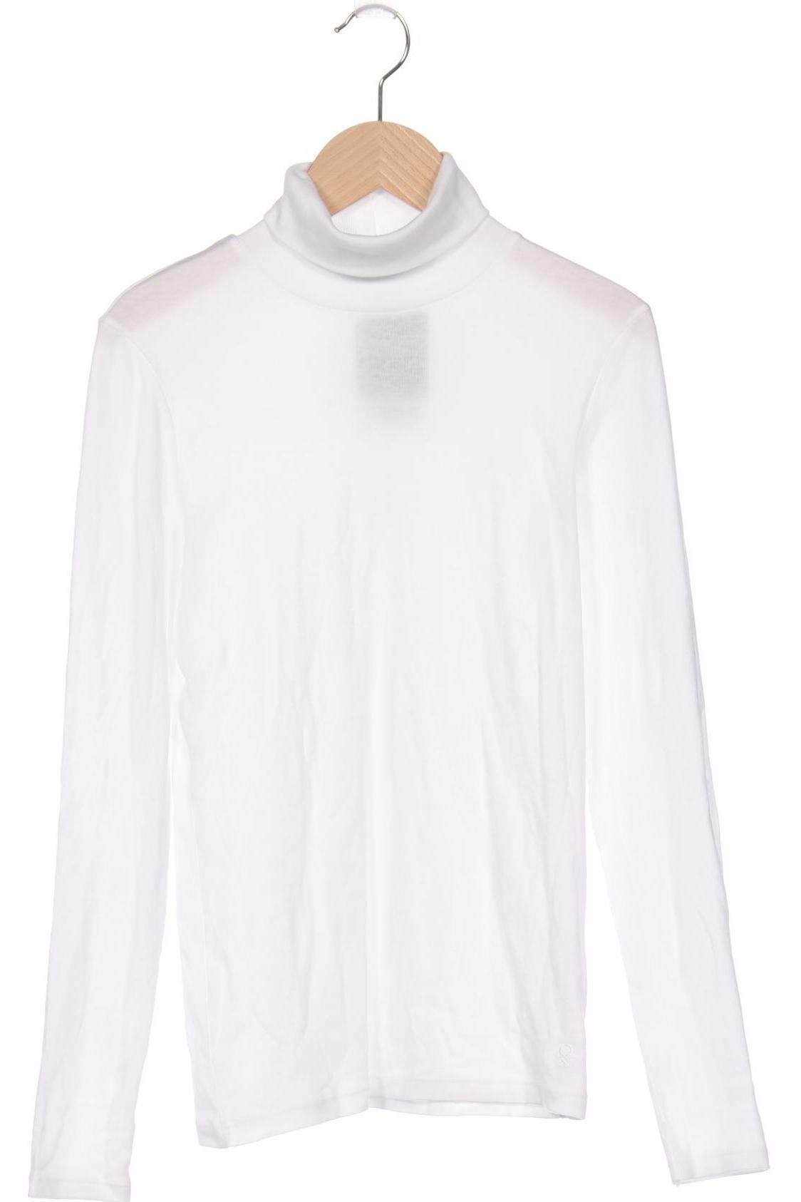 

United Colors OF Benetton Damen Langarmshirt, weiß, Gr. 36
