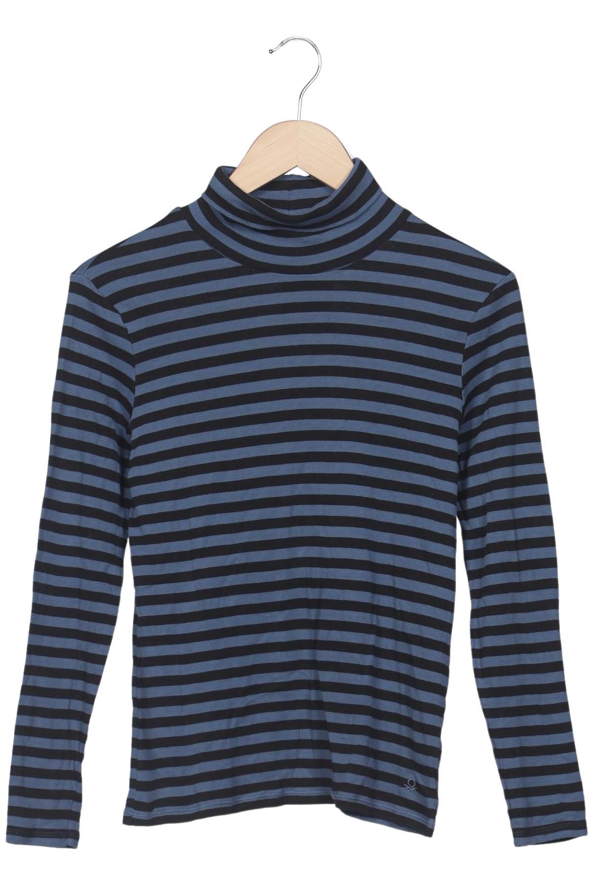 

United Colors OF Benetton Damen Langarmshirt, marineblau, Gr. 38