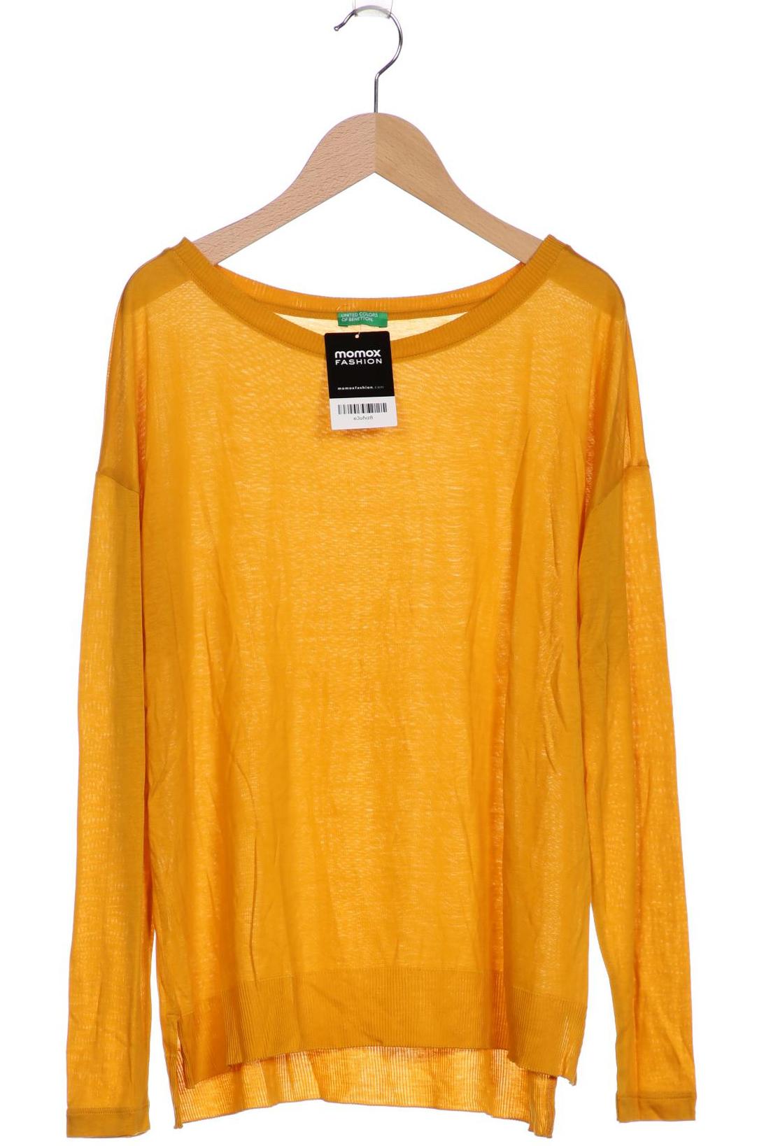 

United Colors OF Benetton Damen Langarmshirt, orange, Gr. 46