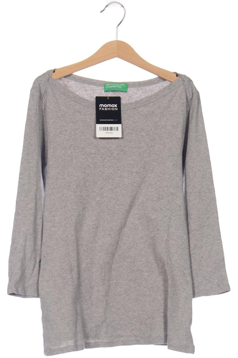 

United Colors OF Benetton Damen Langarmshirt, grau, Gr. 36