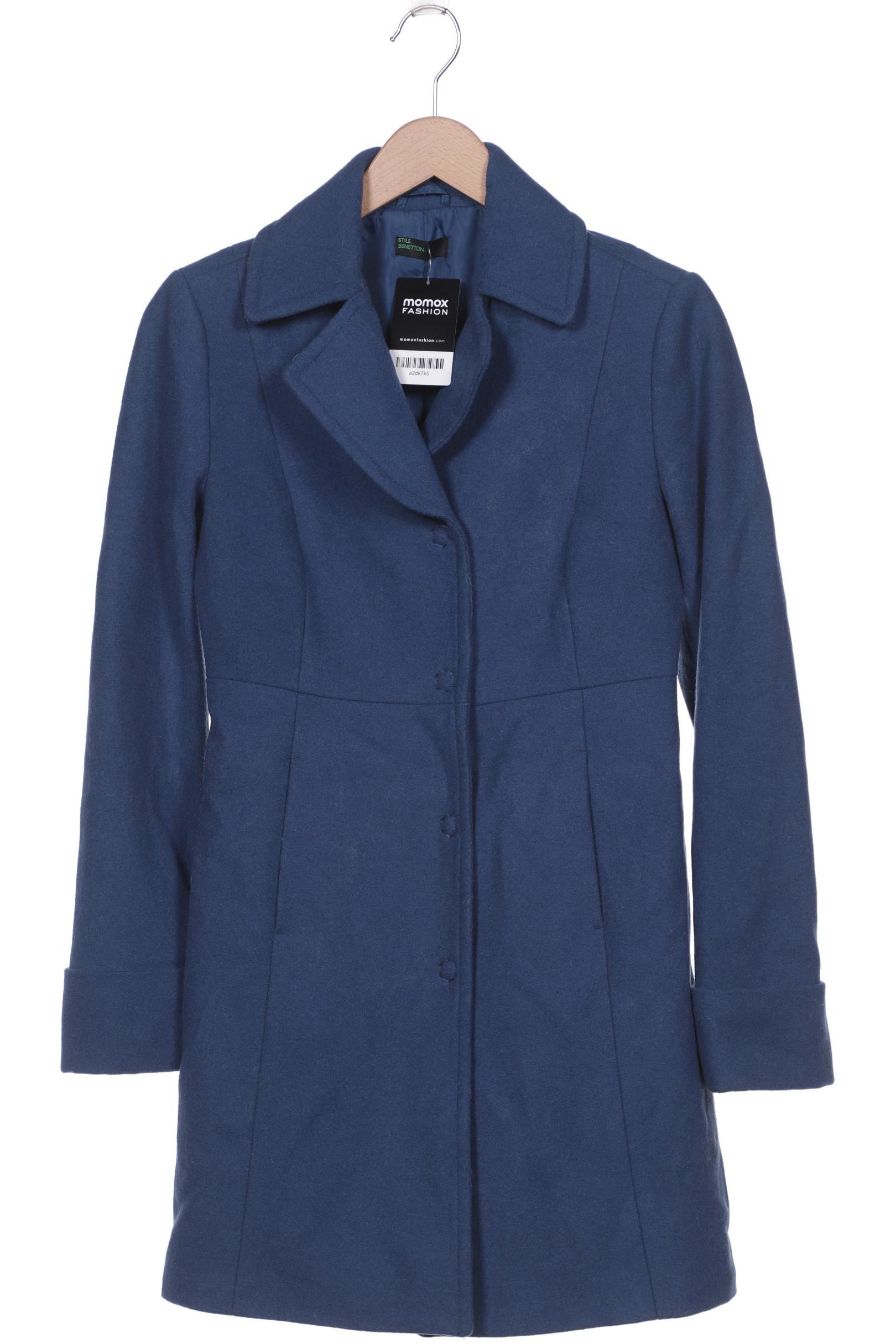 

United Colors OF Benetton Damen Mantel, blau, Gr. 40