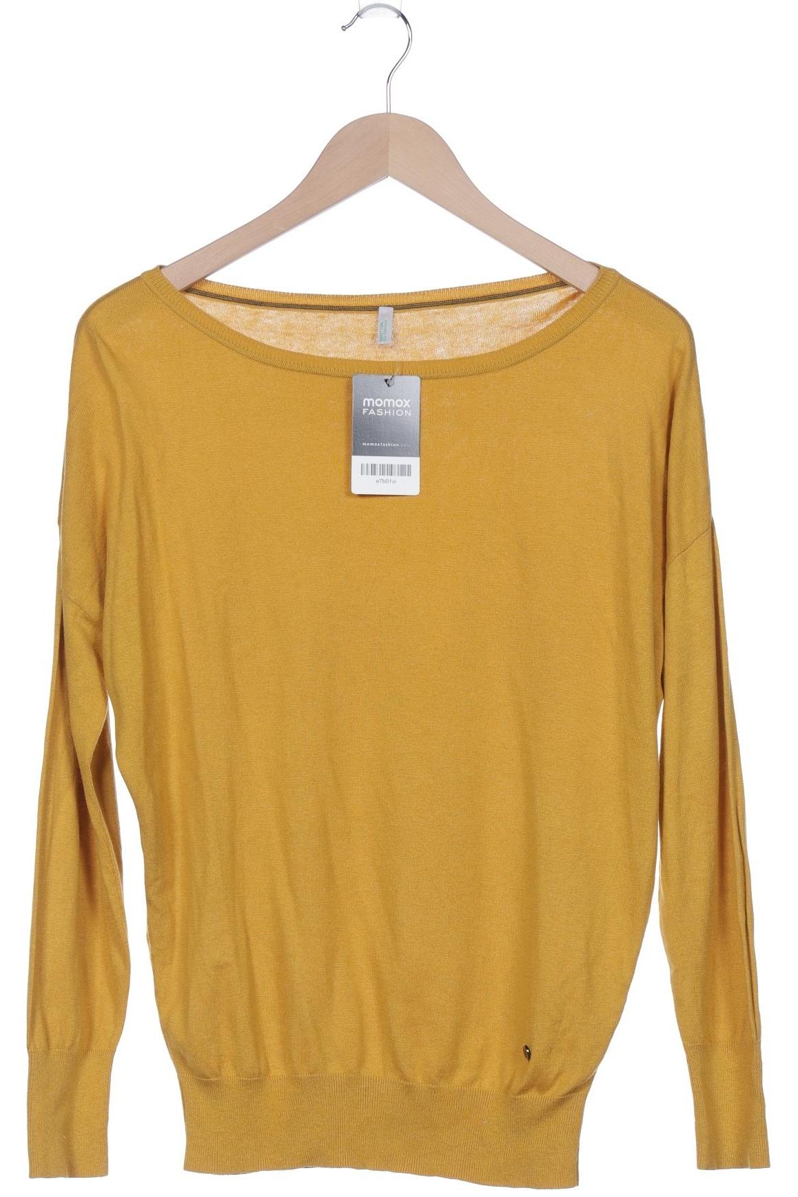 

United Colors OF Benetton Damen Pullover, gelb, Gr. 36