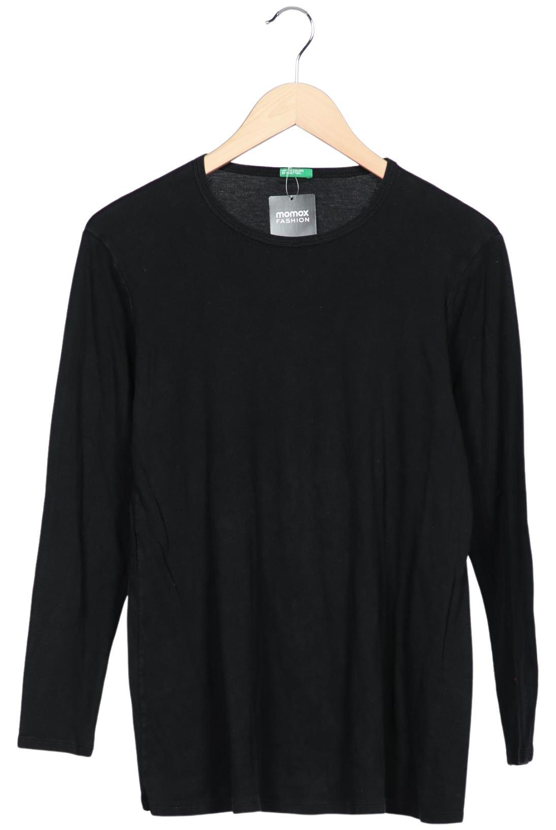 

United Colors OF Benetton Damen Langarmshirt, schwarz, Gr. 36