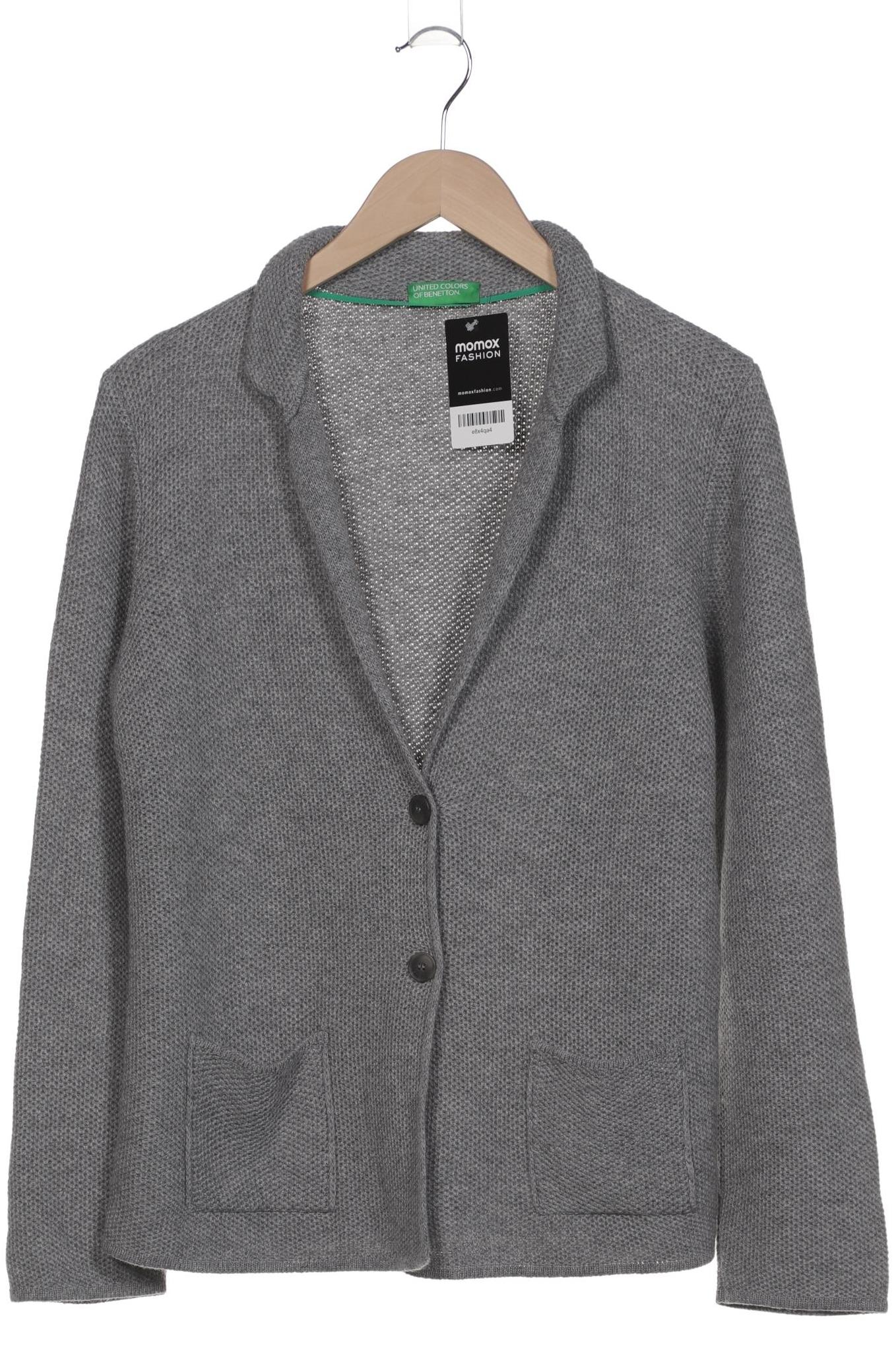 

United Colors OF Benetton Damen Strickjacke, grau, Gr. 42