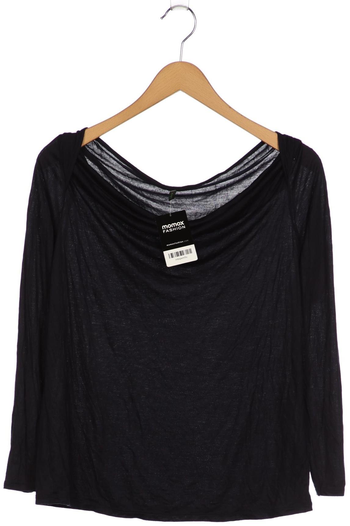 

United Colors OF Benetton Damen Langarmshirt, marineblau, Gr. 42