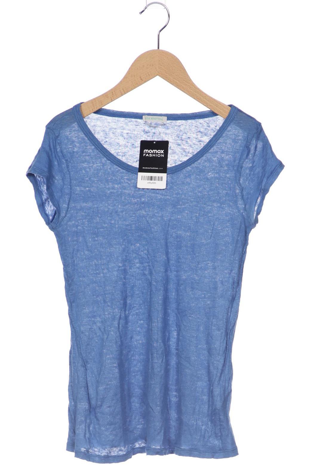 

United Colors OF Benetton Damen T-Shirt, blau, Gr. 36