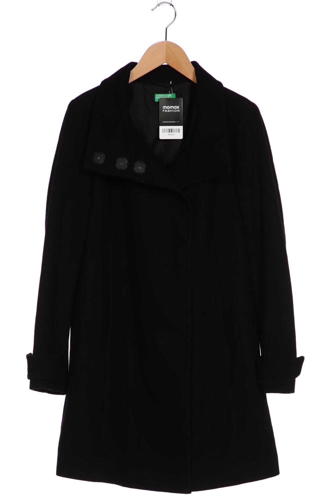 

United Colors OF Benetton Damen Mantel, schwarz, Gr. 36