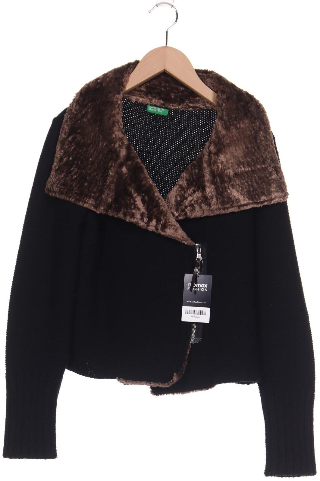 

United Colors OF Benetton Damen Strickjacke, schwarz, Gr. 38