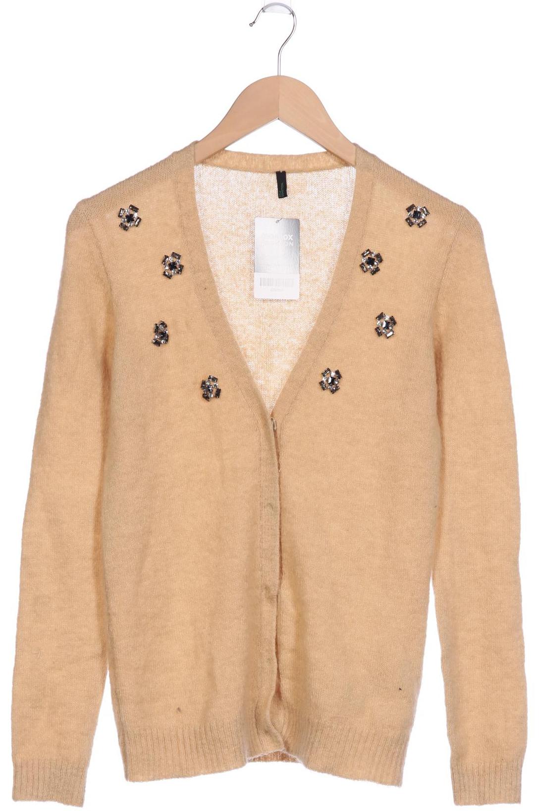 

United Colors OF Benetton Damen Strickjacke, beige, Gr. 38