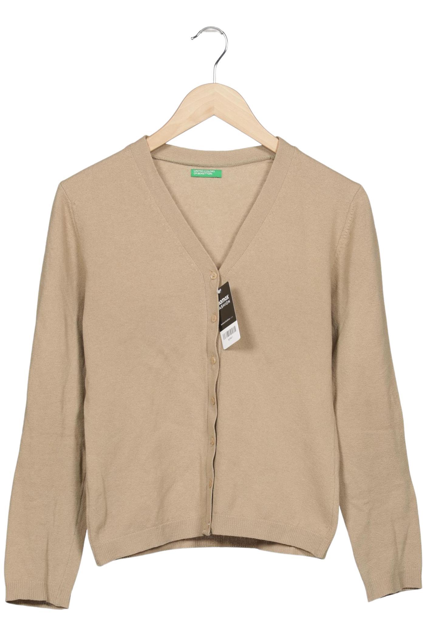 

United Colors OF Benetton Damen Strickjacke, beige, Gr. 42