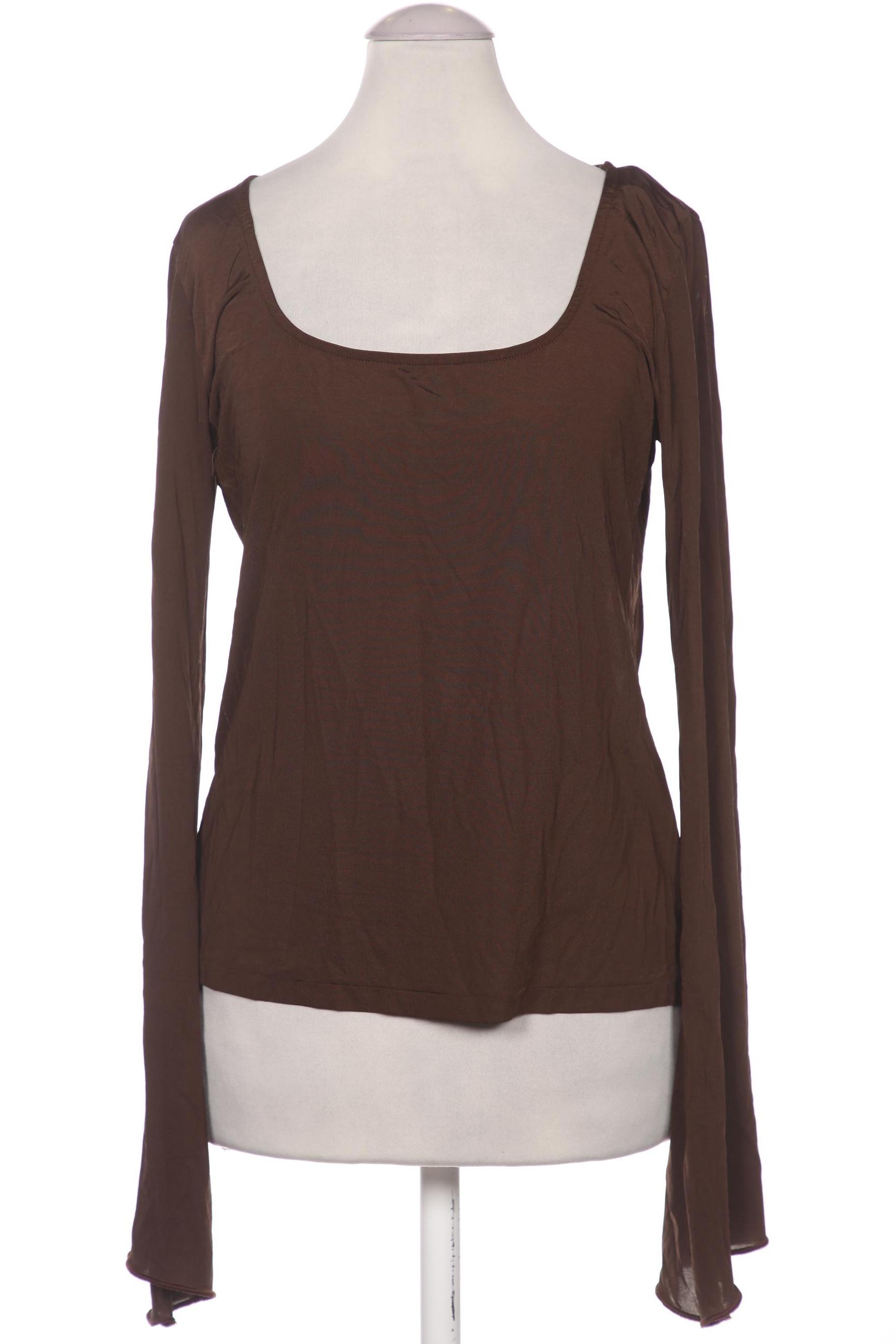 

United Colors OF Benetton Damen Langarmshirt, braun, Gr. 36