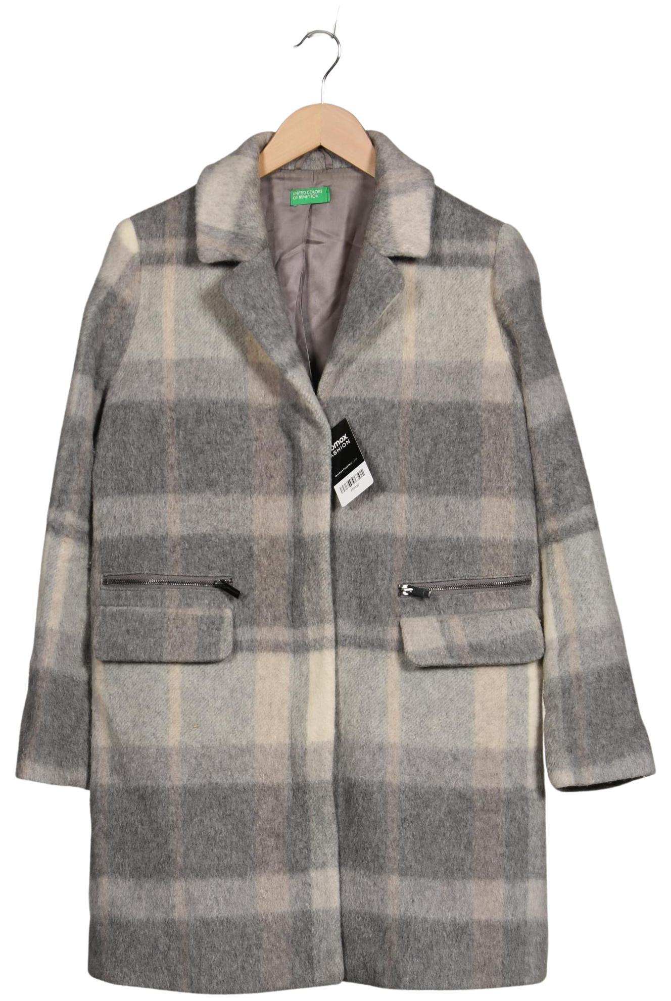 

United Colors OF Benetton Damen Mantel, grau, Gr. 42