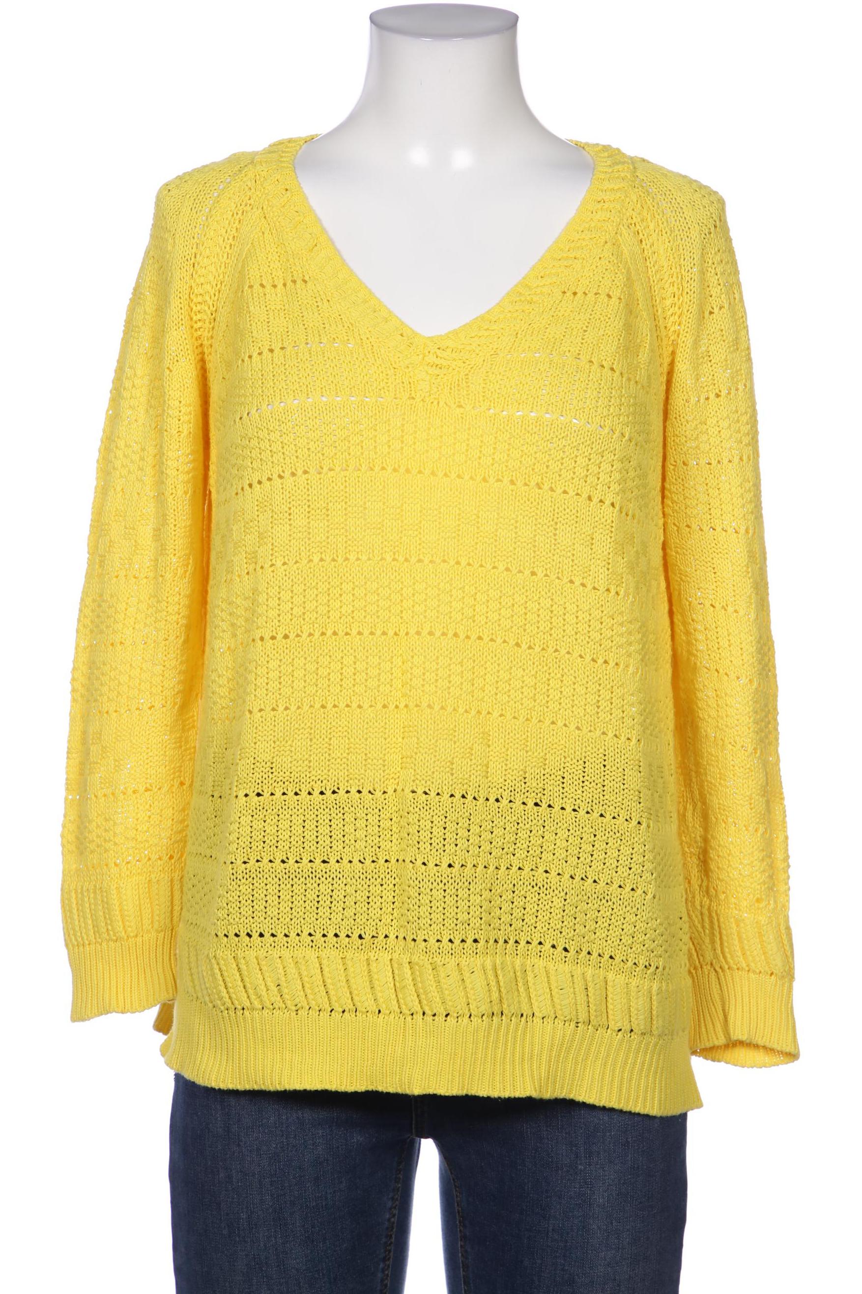 

United Colors OF Benetton Damen Pullover, gelb, Gr. 38