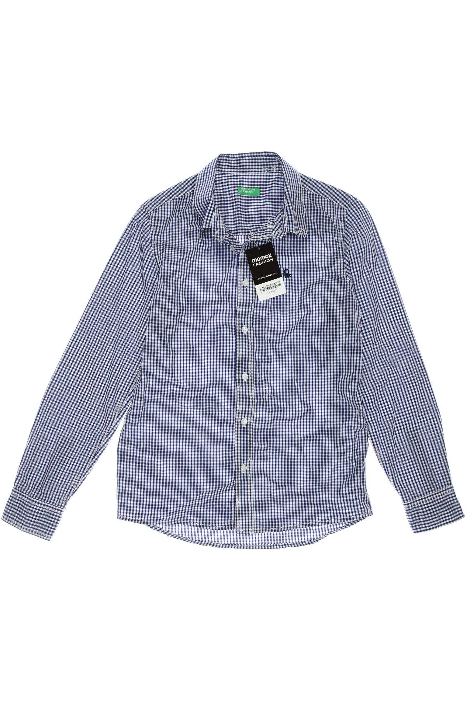 

United Colors OF Benetton Herren Hemd, marineblau, Gr. 146