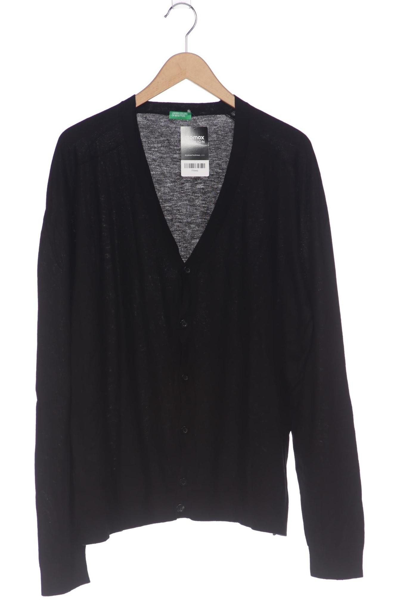 

United Colors OF Benetton Herren Strickjacke, schwarz, Gr. 56