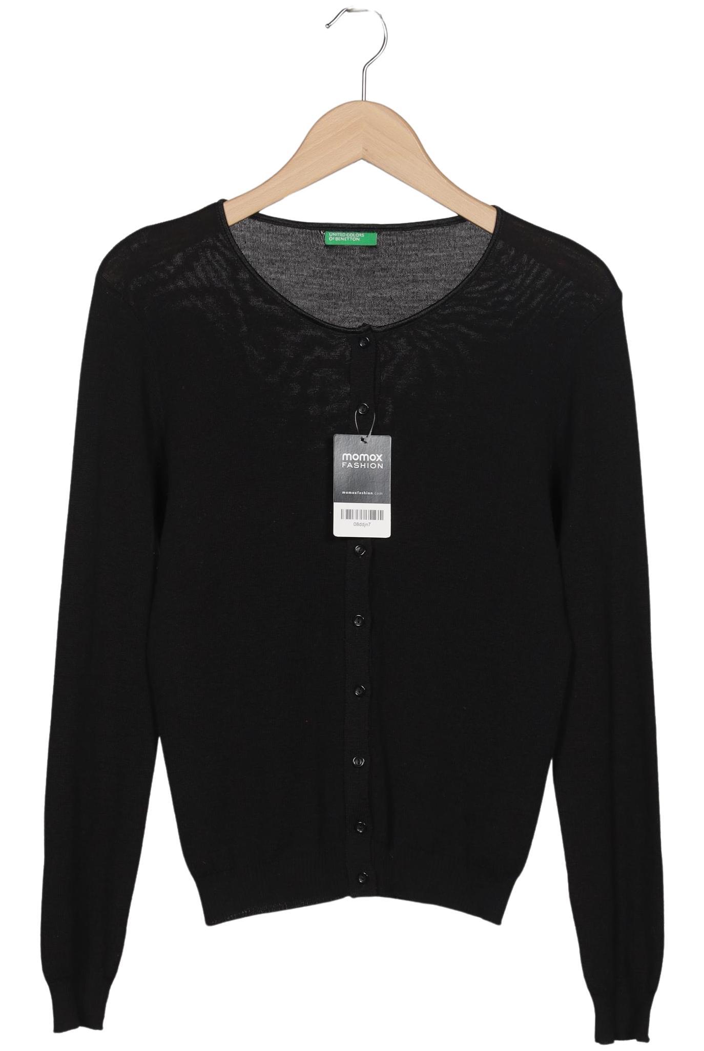 

United Colors OF Benetton Damen Strickjacke, schwarz, Gr. 38