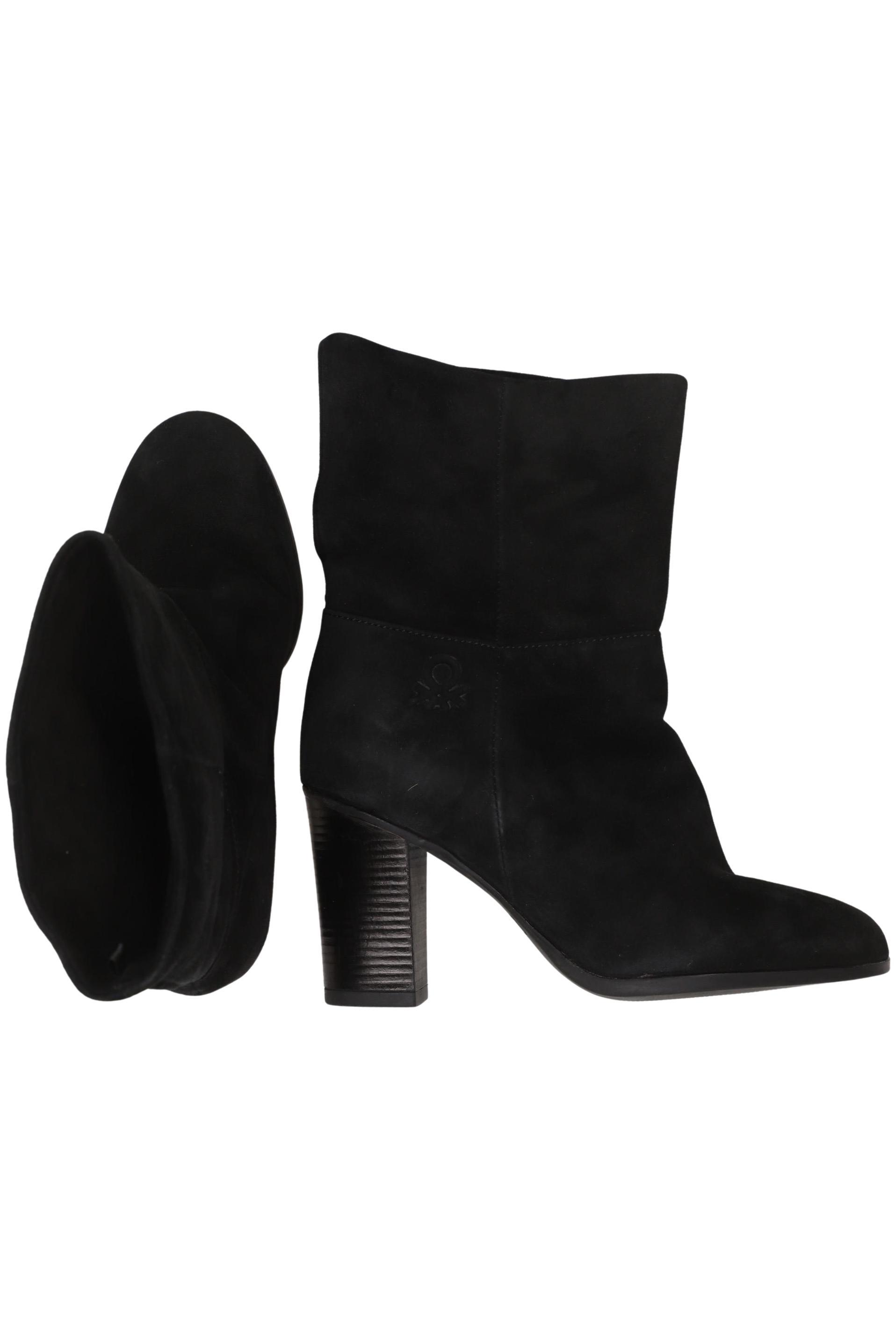 

United Colors OF Benetton Damen Stiefelette, schwarz, Gr. 36