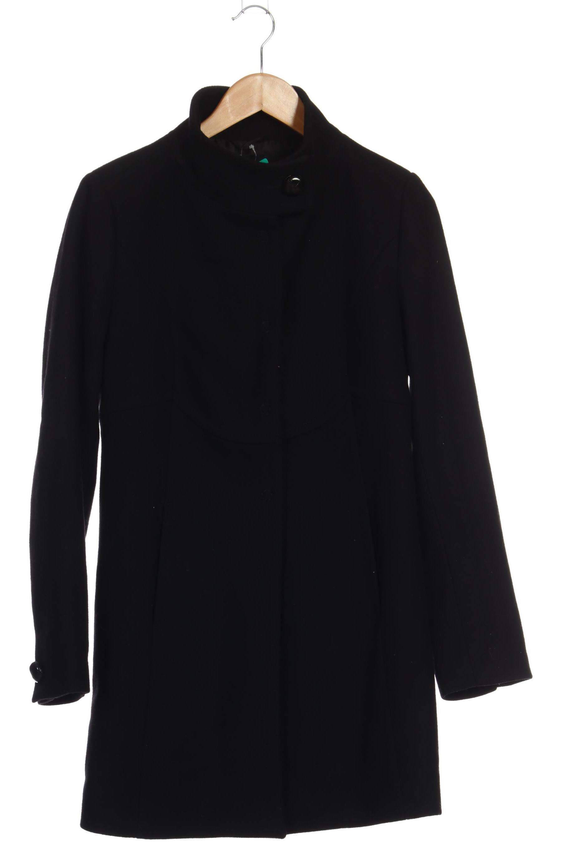 

United Colors OF Benetton Damen Mantel, schwarz, Gr. 44