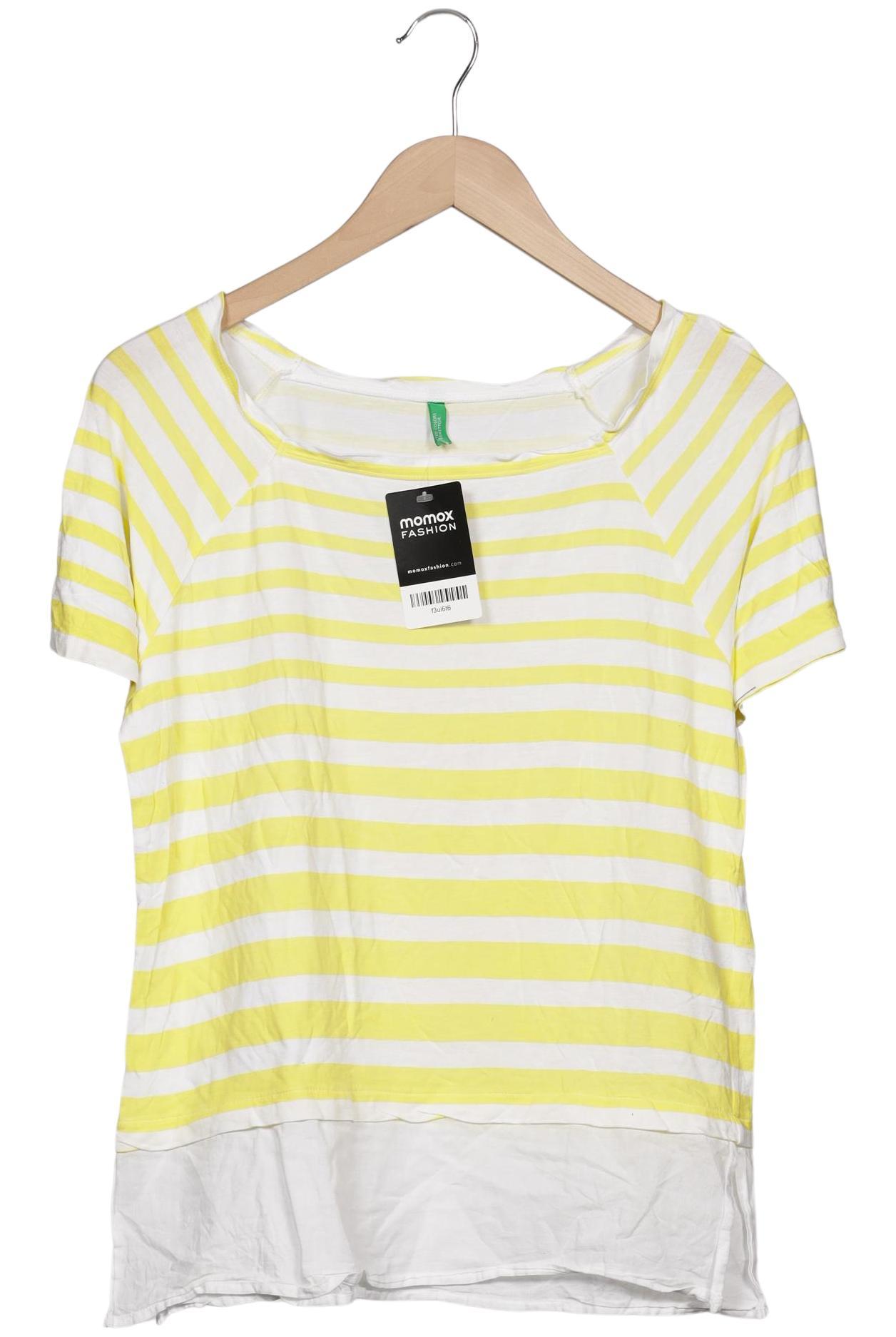 

United Colors OF Benetton Damen T-Shirt, gelb, Gr. 36