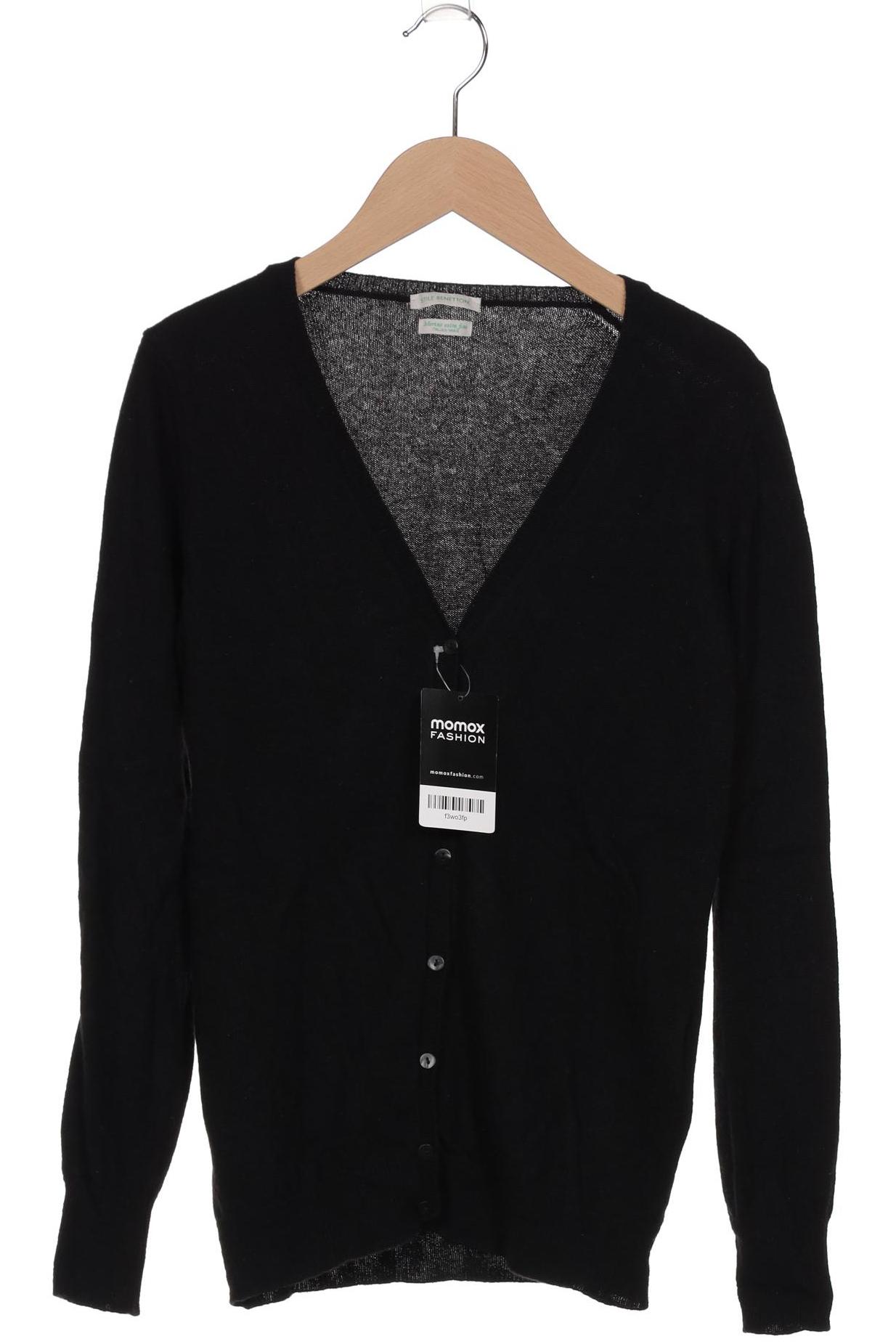

UNITED COLORS OF BENETTON Damen Strickjacke, schwarz
