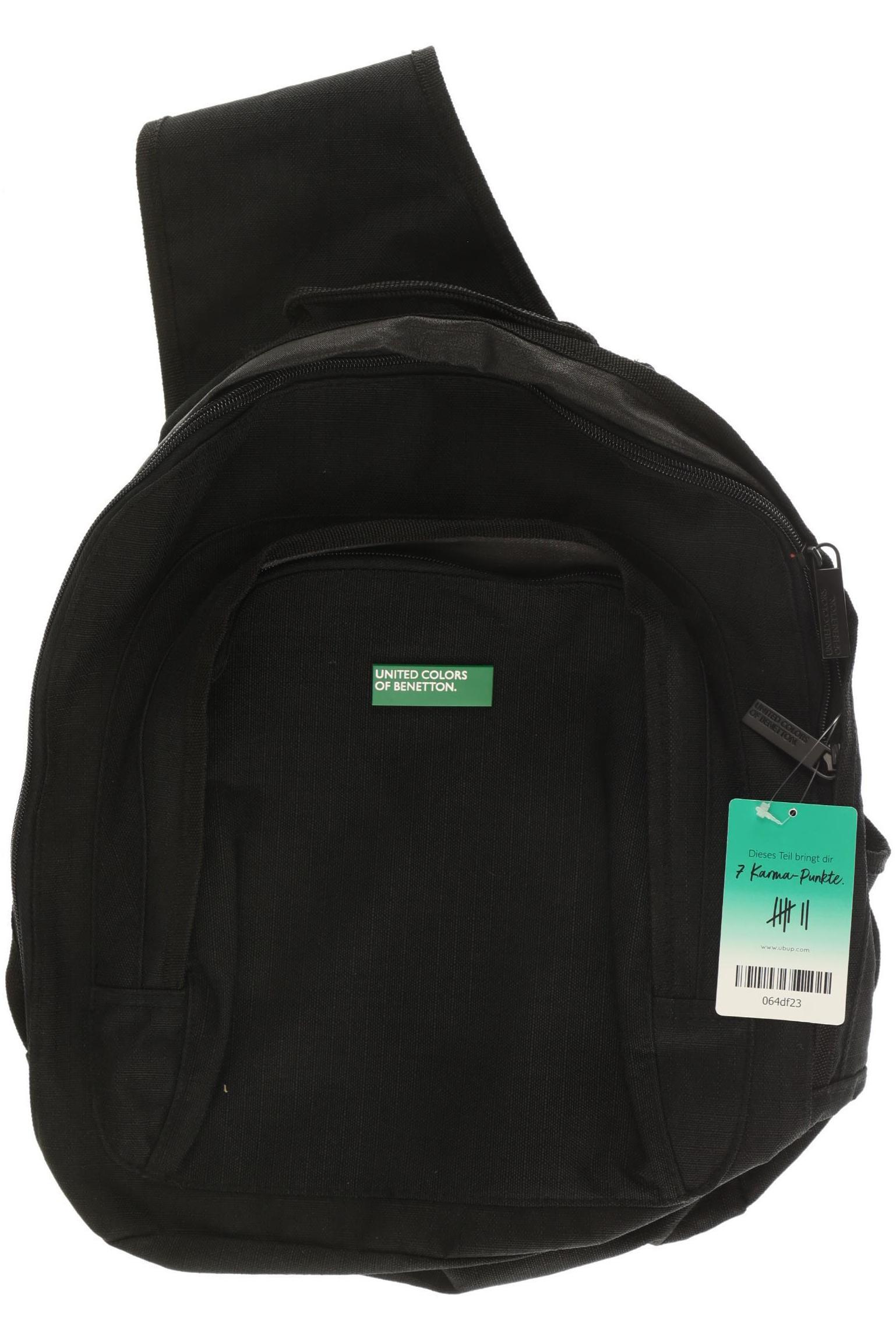 

United Colors OF Benetton Damen Rucksack, schwarz, Gr.